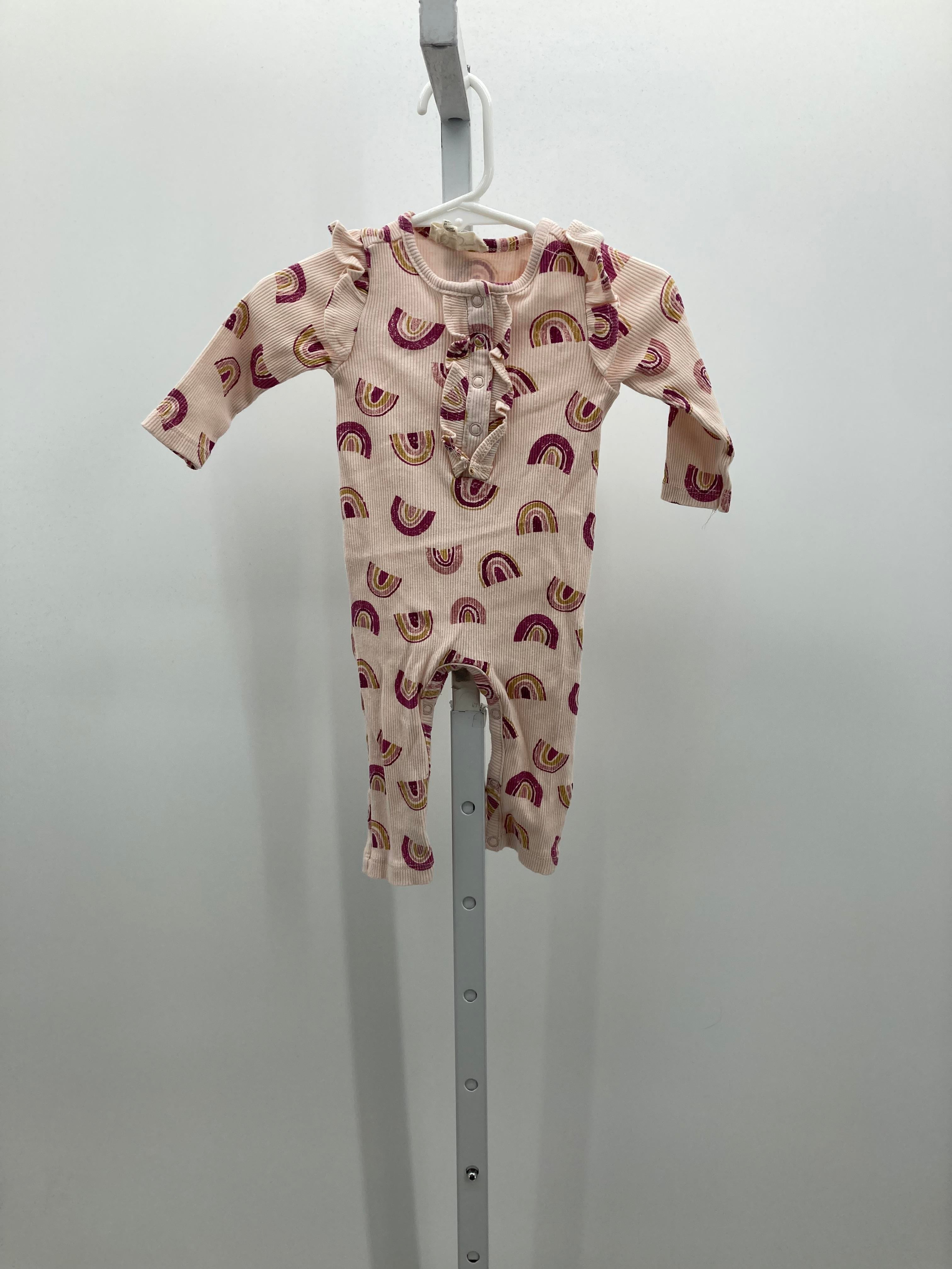 Jessica Simpson Size 3-6 Months Girls Long Slv. Romper