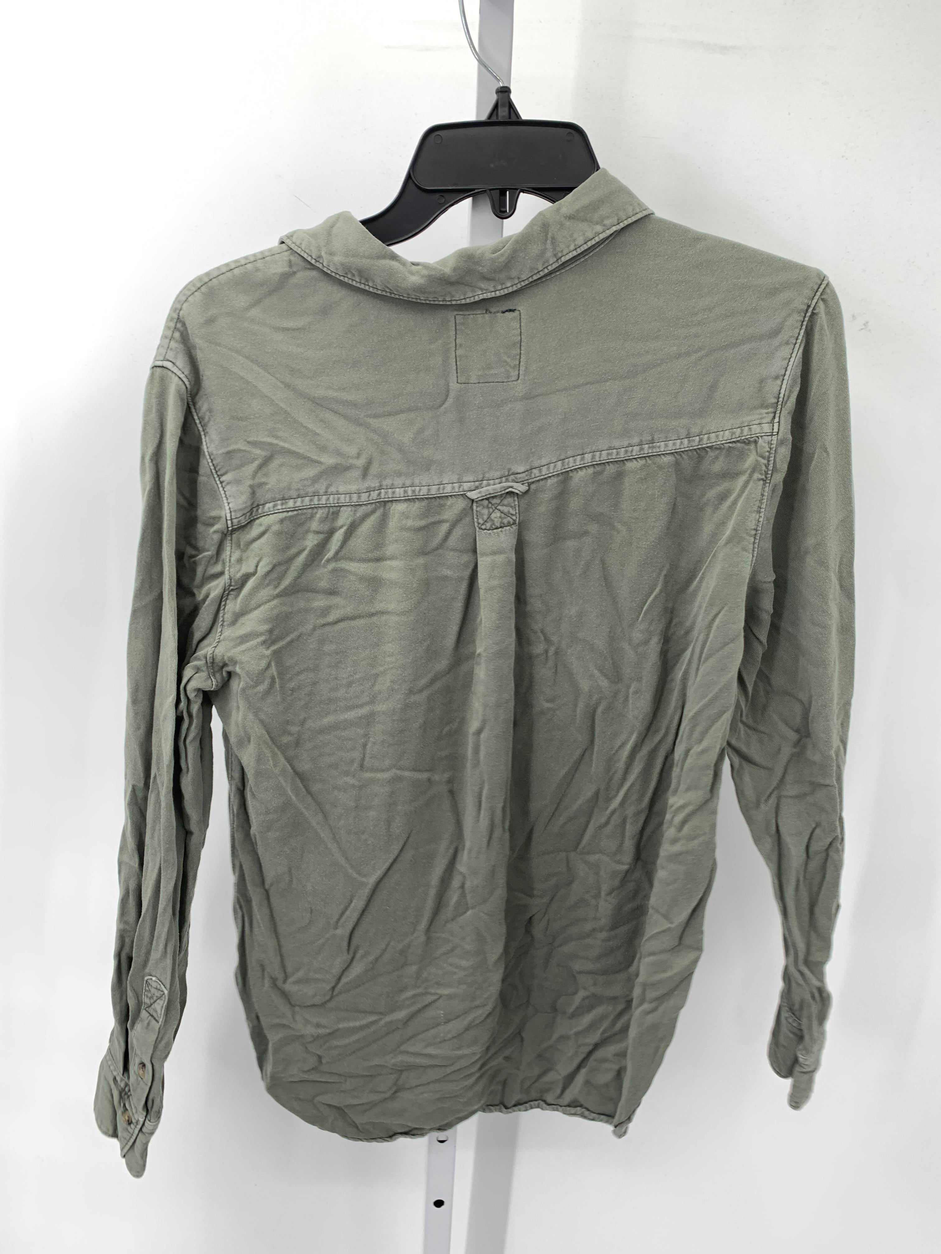 American Eagle Size Medium Juniors Long Sleeve Shirt