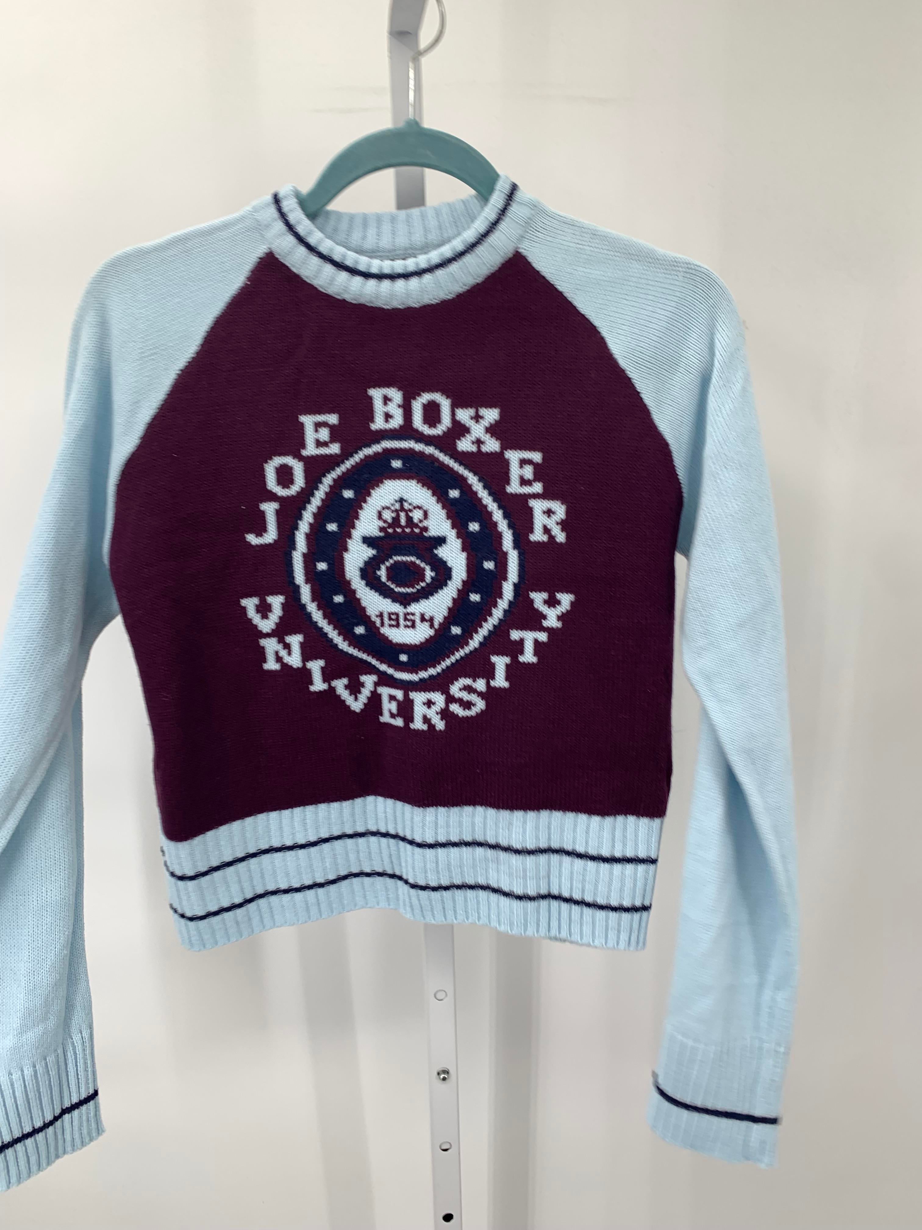 Joe Boxer Size Medium Juniors Long Sleeve Sweater