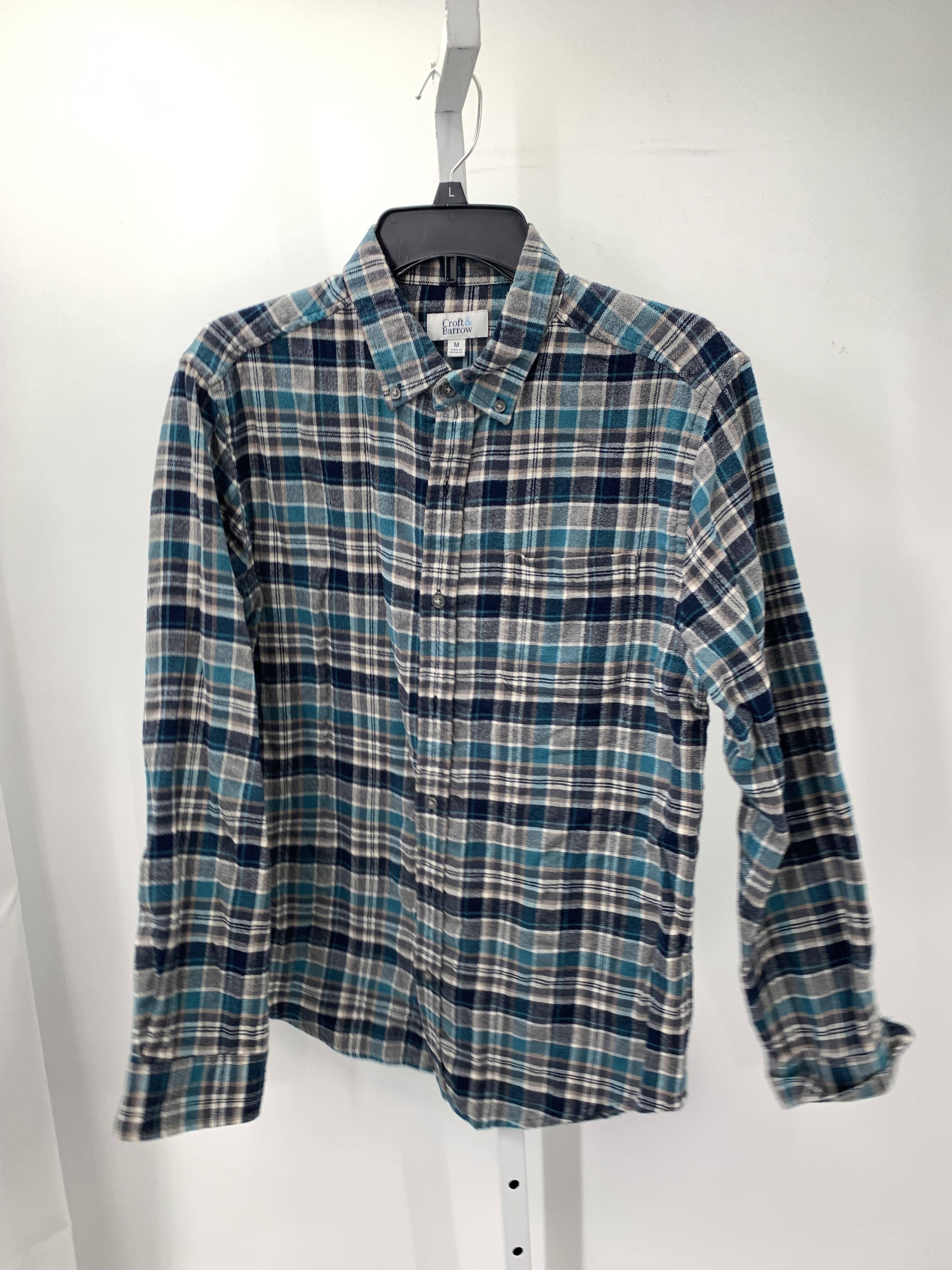 Croft & Barrow Size Medium Young Men's Long Sleeve Shirt