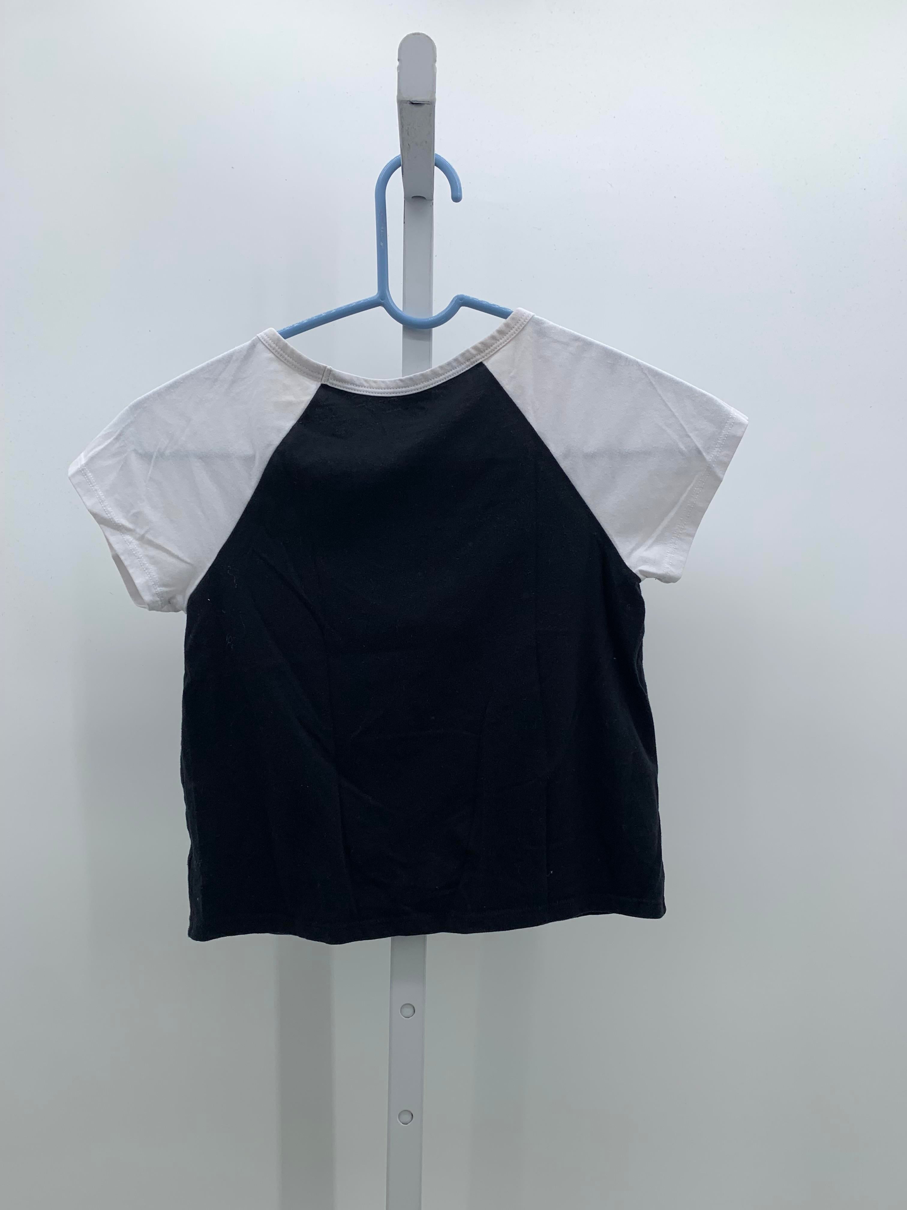 Justice Size 7-8 Girls Short Sleeve Shirt