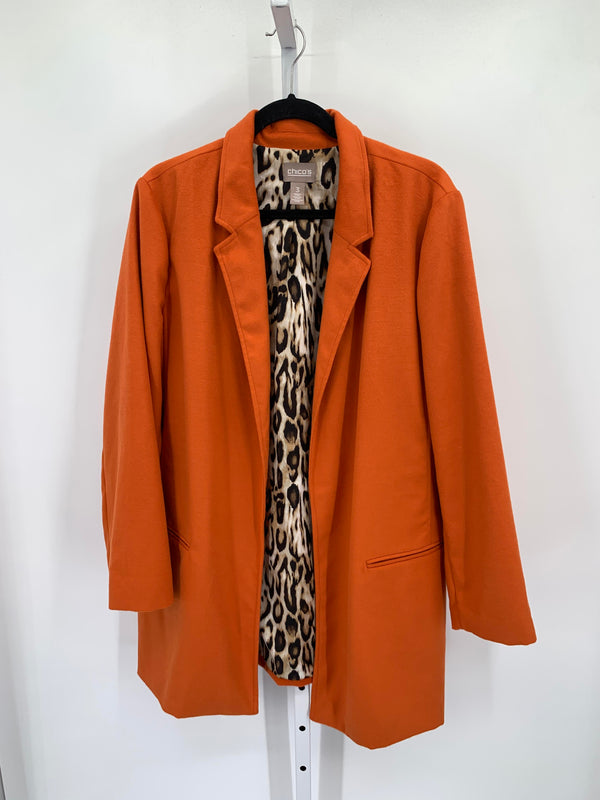 Chico's Size Large Misses Blazer