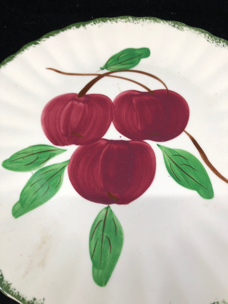 VTG CRAB APPLE PLATE.