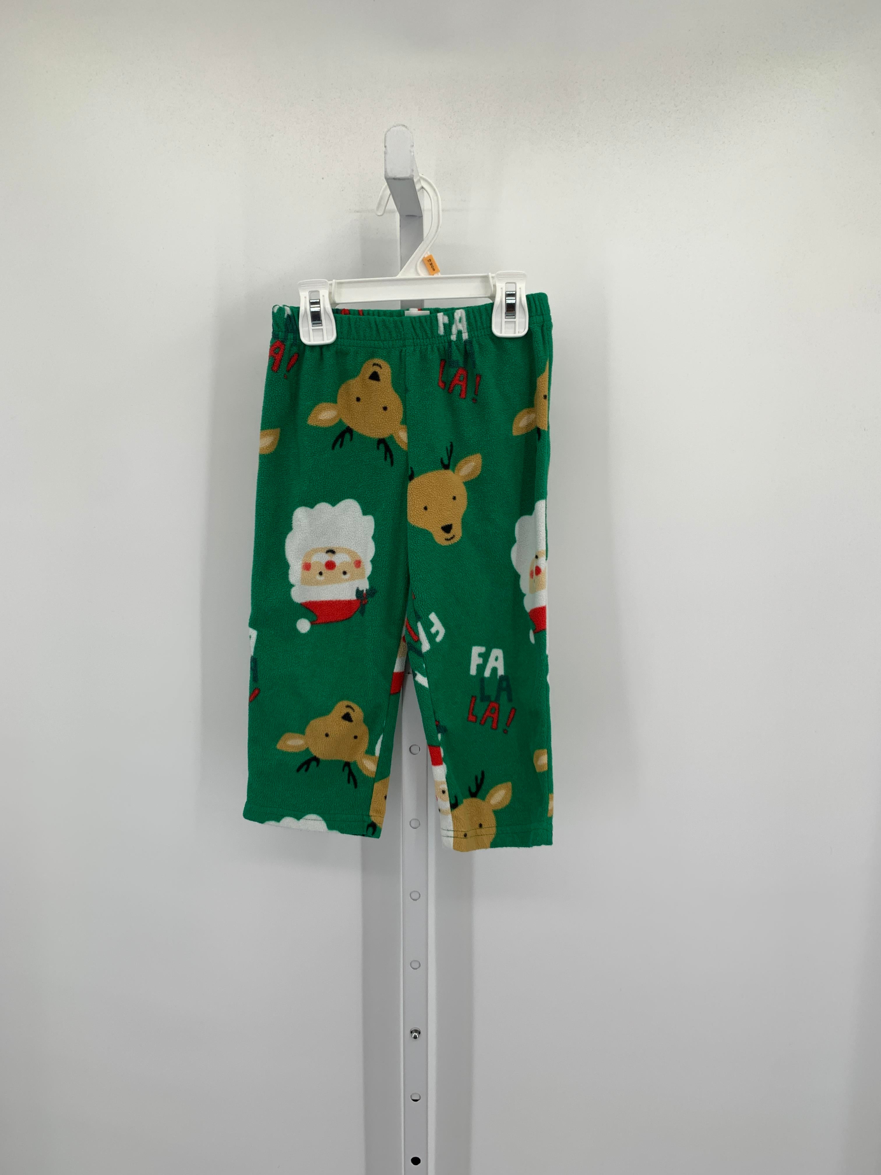 FLEECE SLEEP PANTS SANTA REINDEER