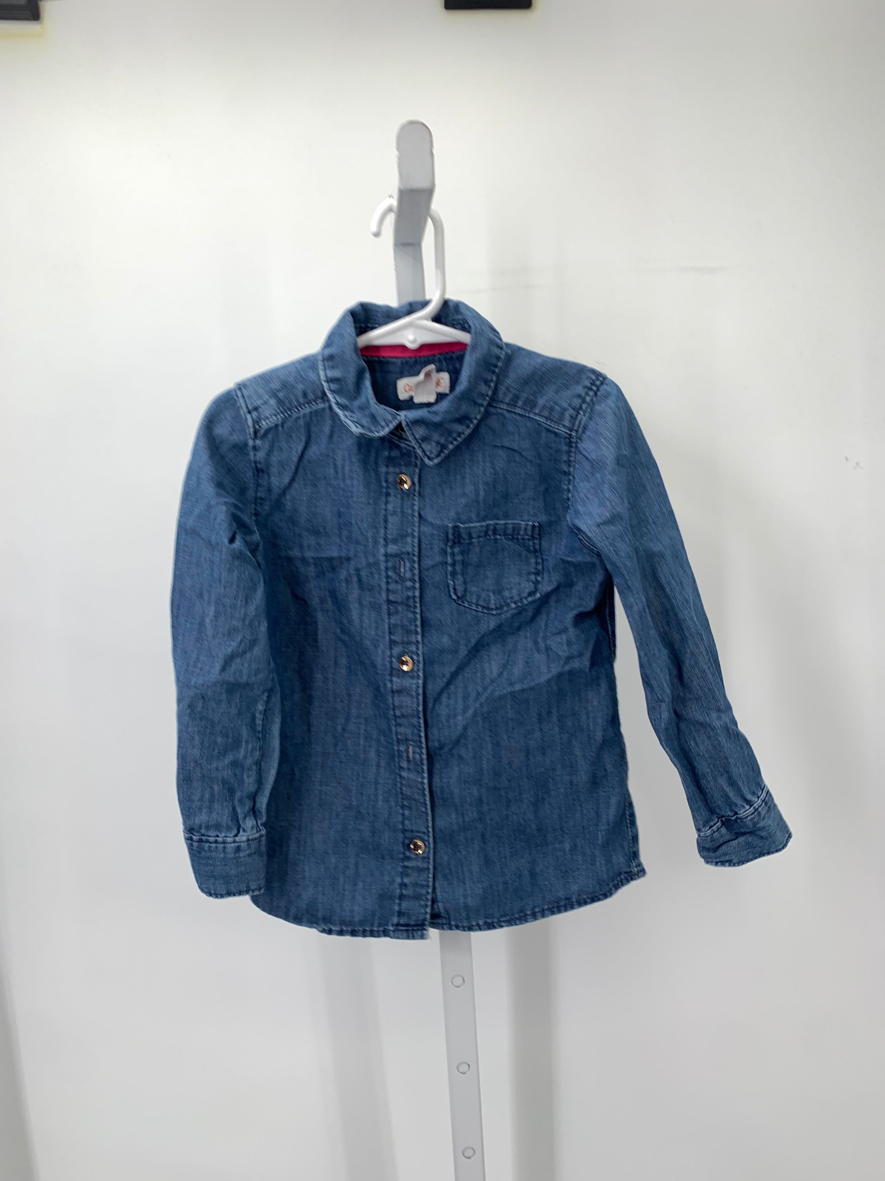 Cat & Jack Size 4T Girls Long Sleeve Shirt