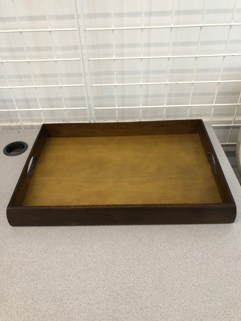 RECTANGLE WOOD SERVING TRAY THOMAS O'BRIEN.