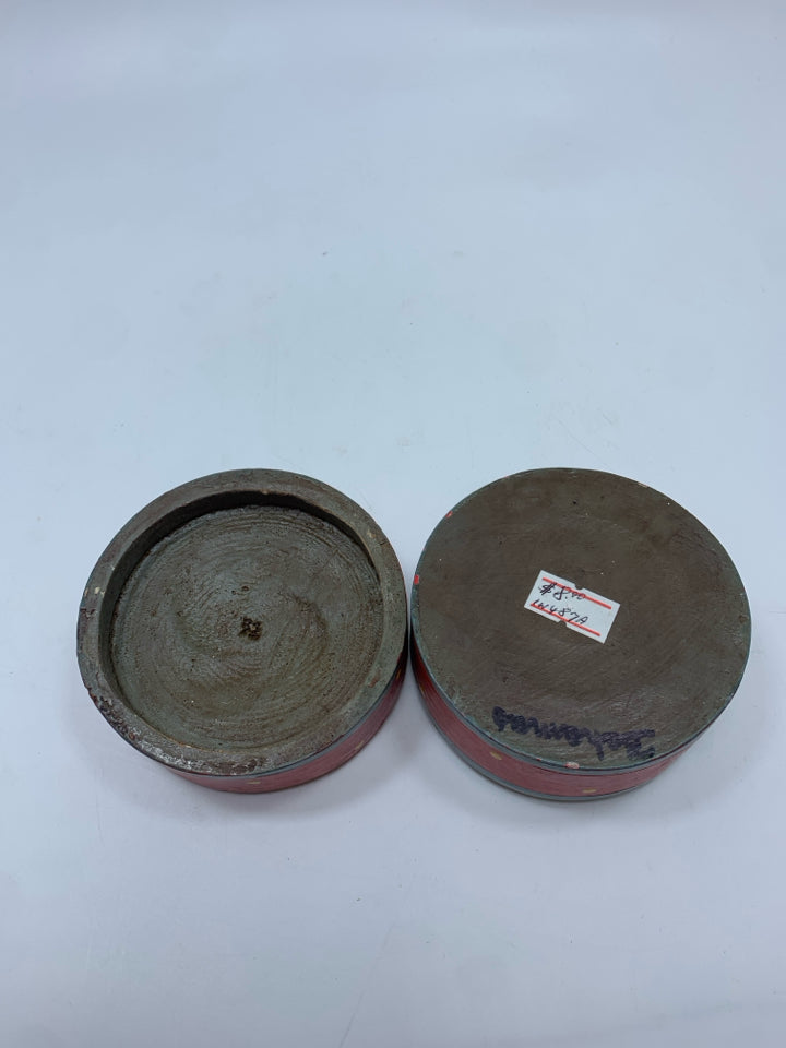 SM ROUND SUN TRINKET BOX.