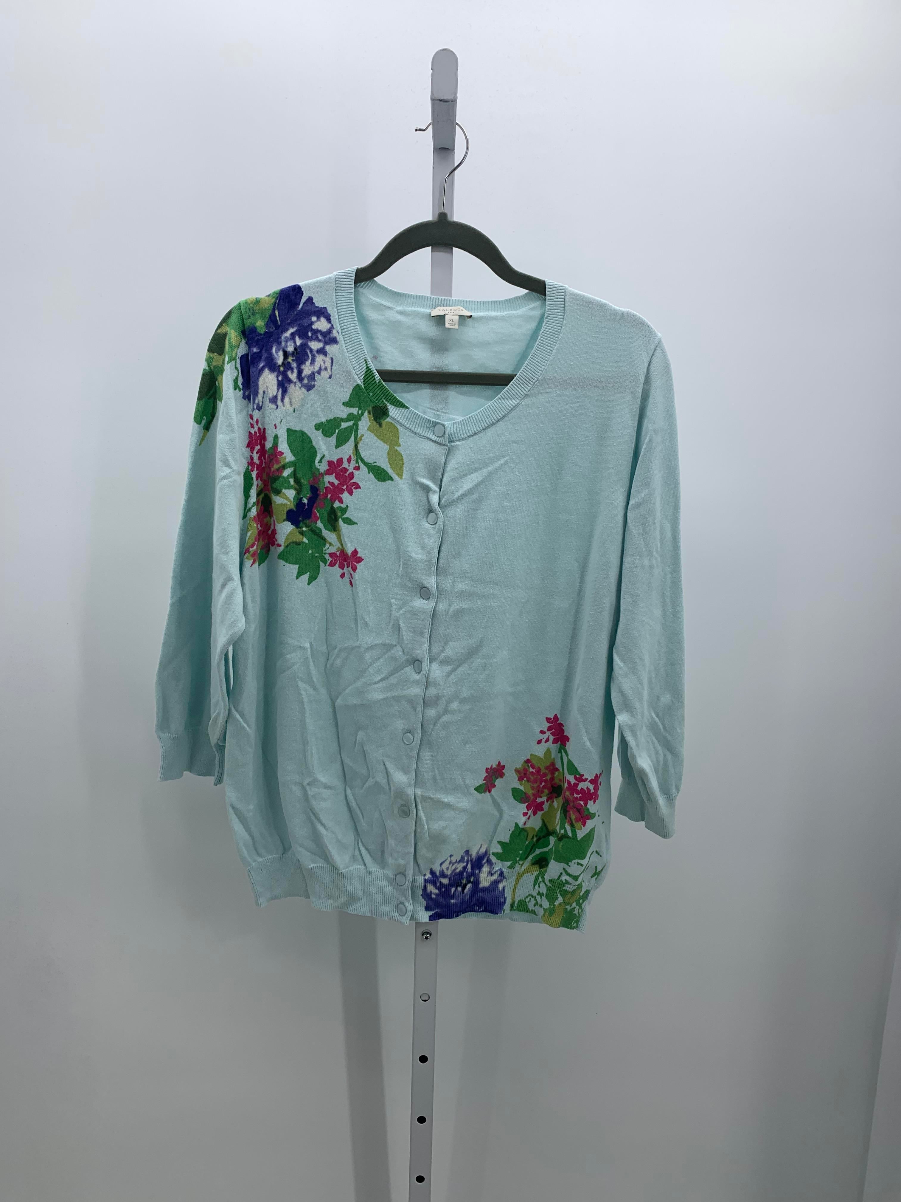 Talbots Size Extra Large Misses Long Slv Sweater