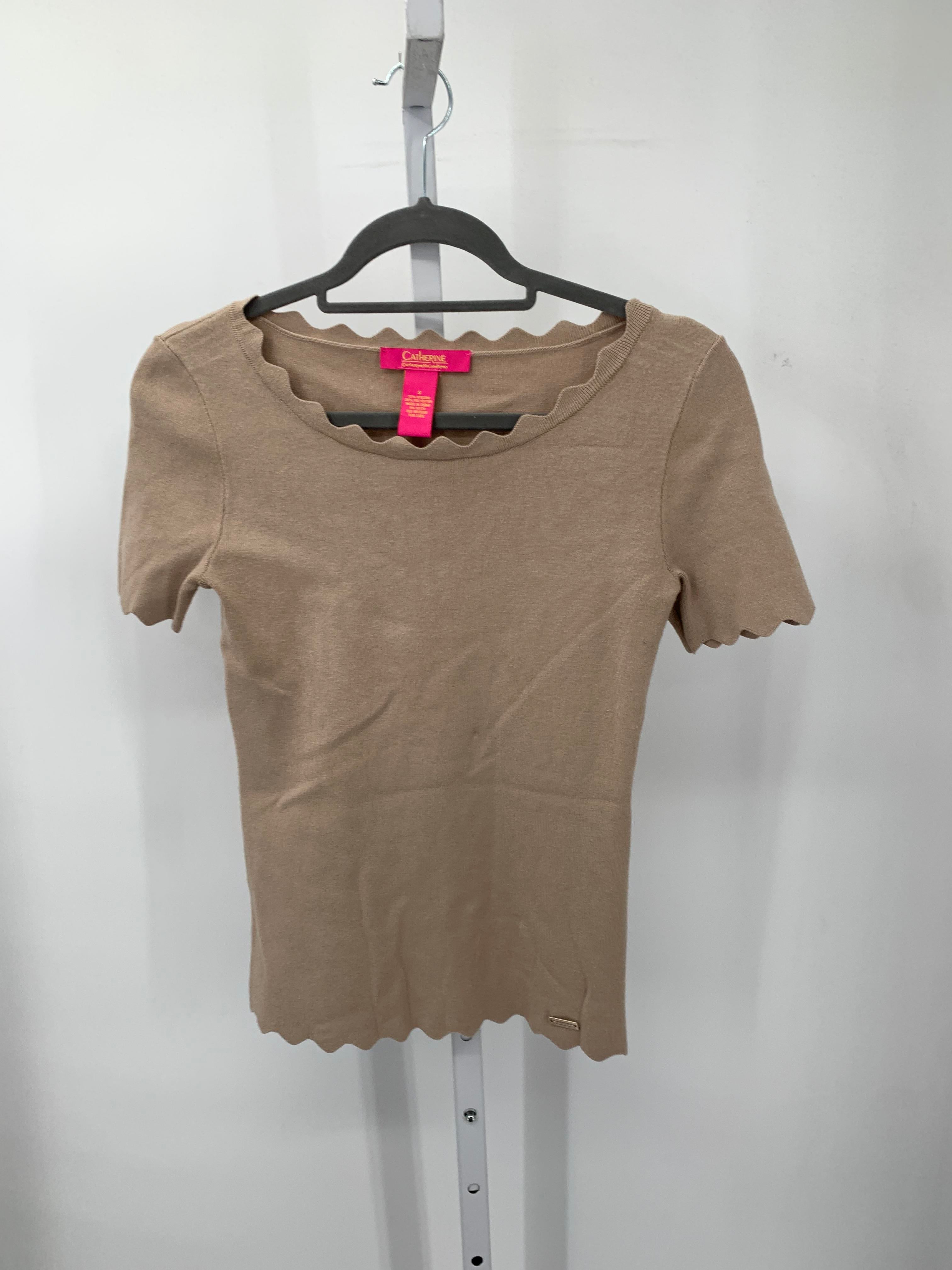 Catherine Size Small Misses Short Sleeve Shirt