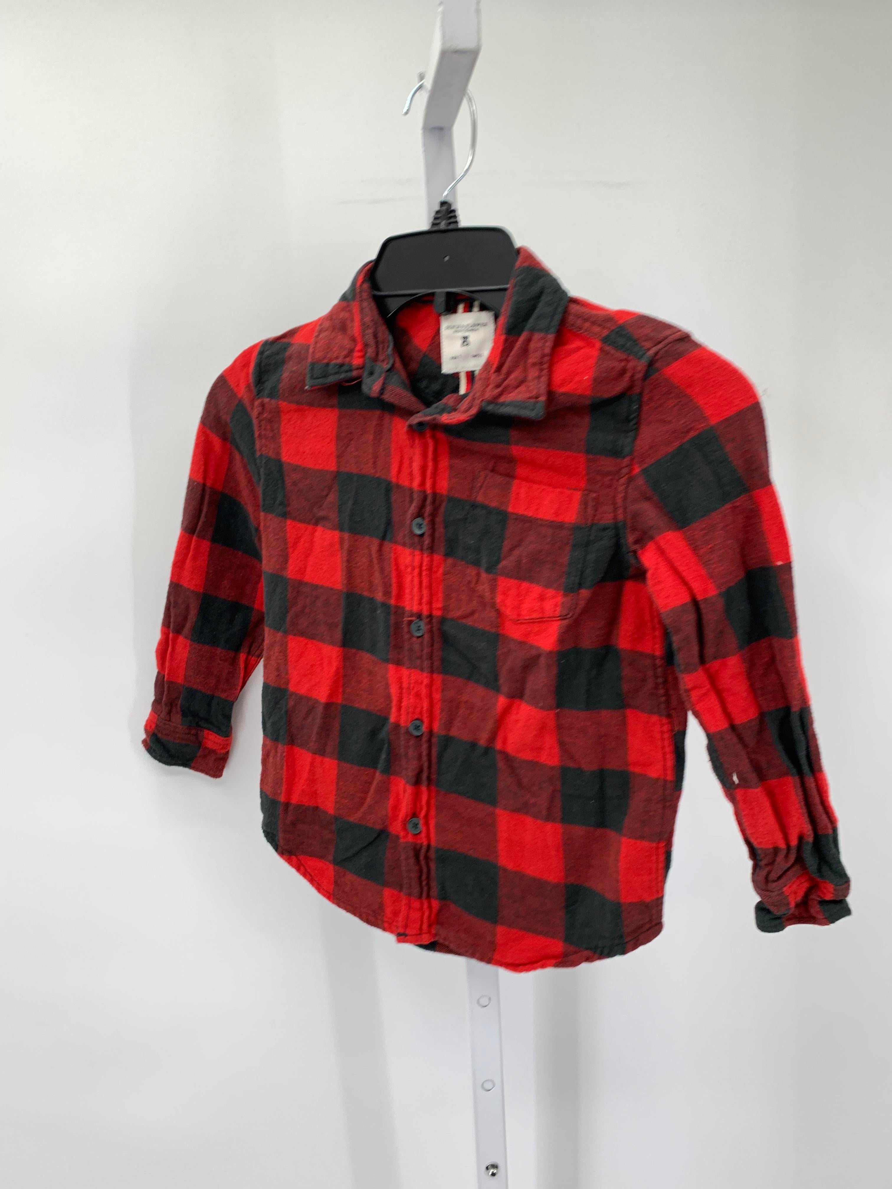 PLAID BTN DOWN