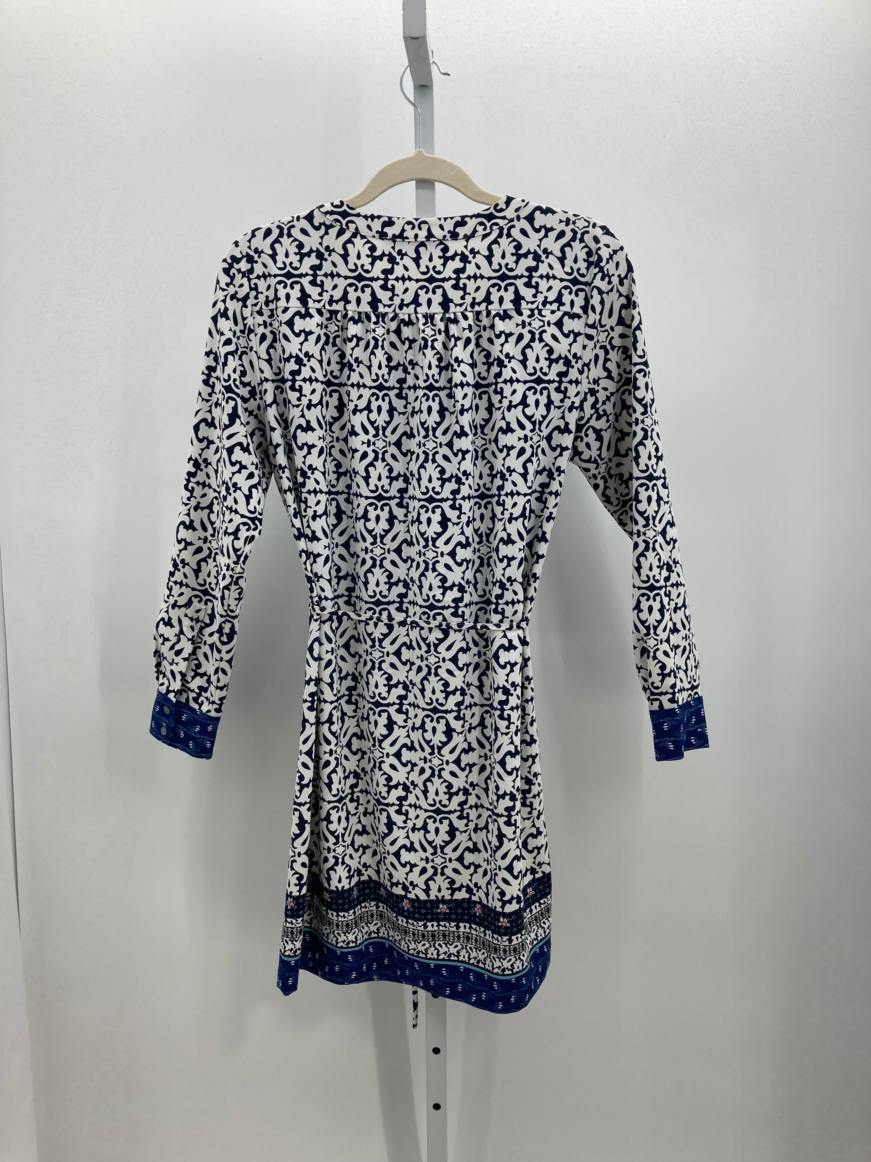 Loft Size Medium Petite Petite Long Sleeve Dress