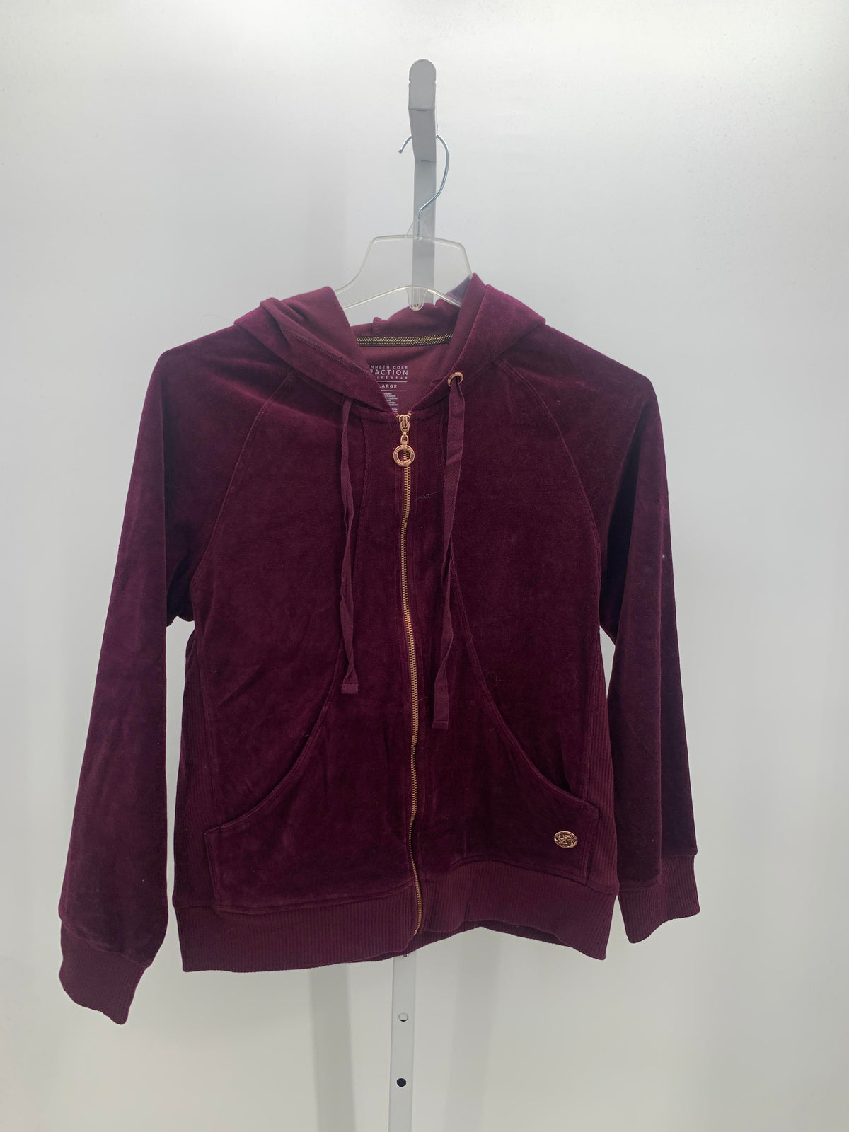 Kenneth Cole Size Extra Large Misses Fleece Jacket