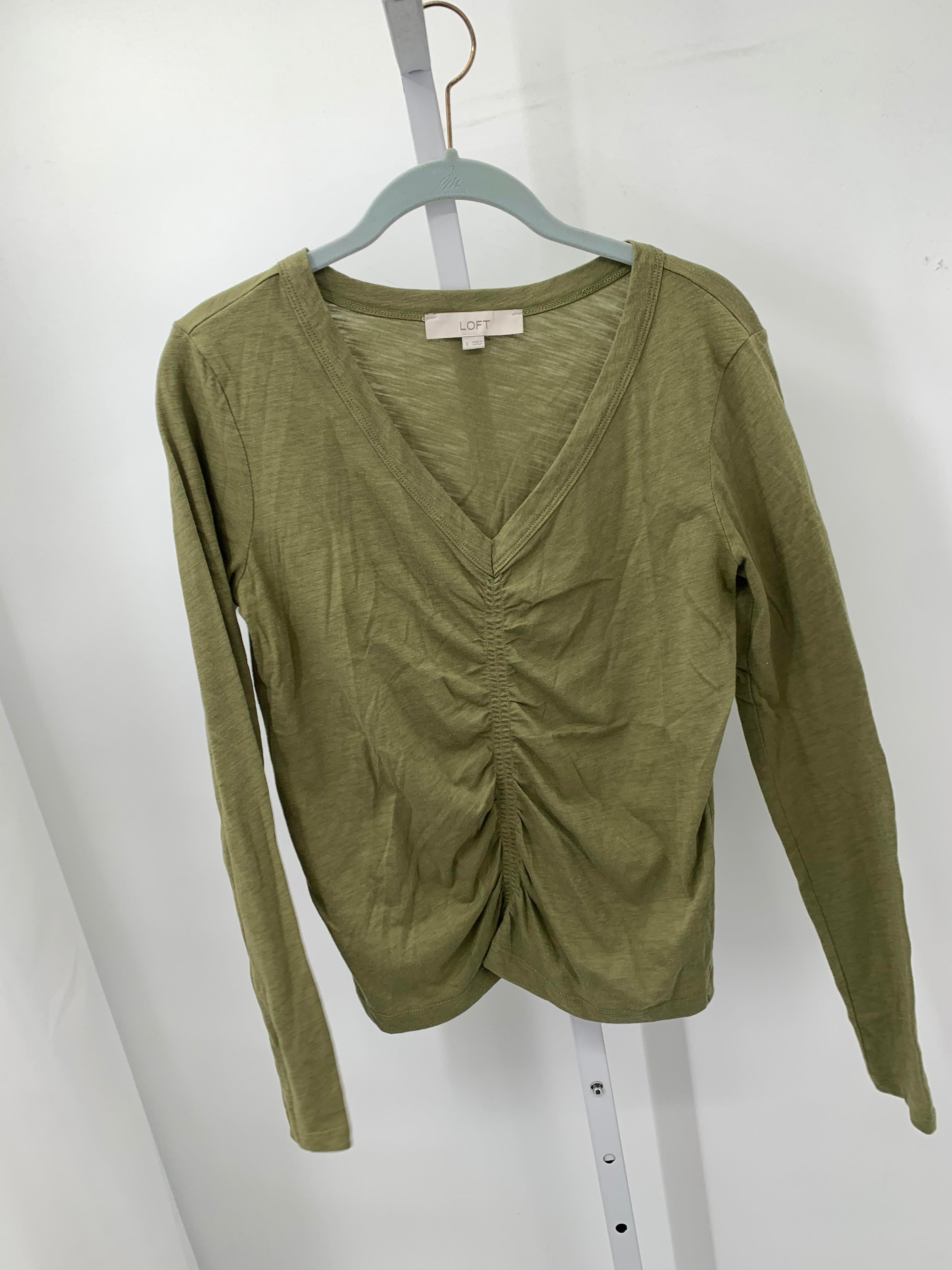Loft Size Small Misses Long Sleeve Shirt