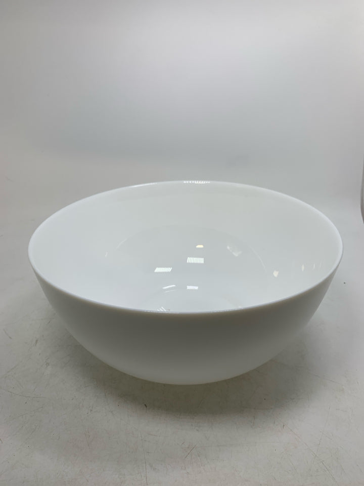 LARGE GLASS BOWL.
