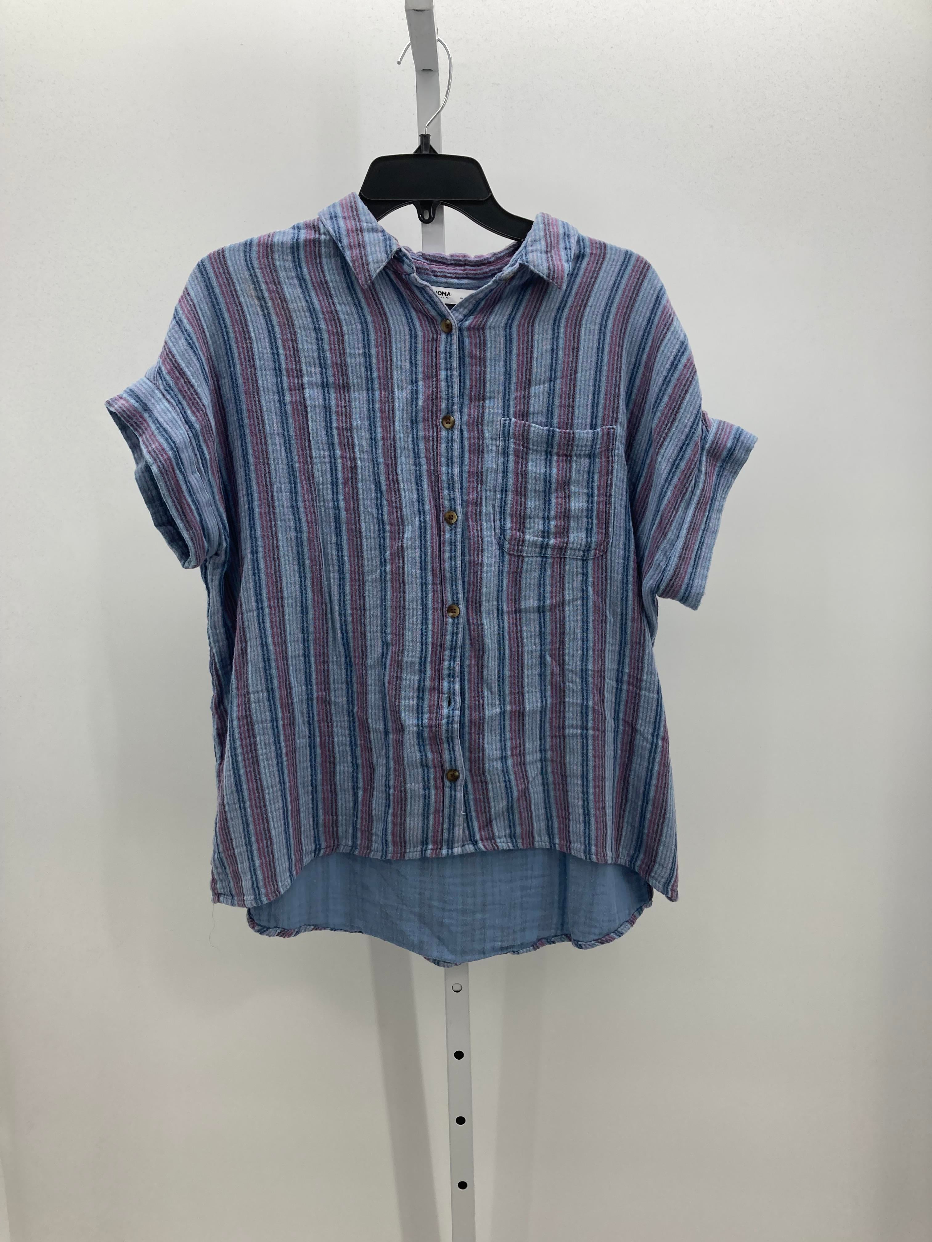 Sonoma Size Medium Misses Short Sleeve Shirt