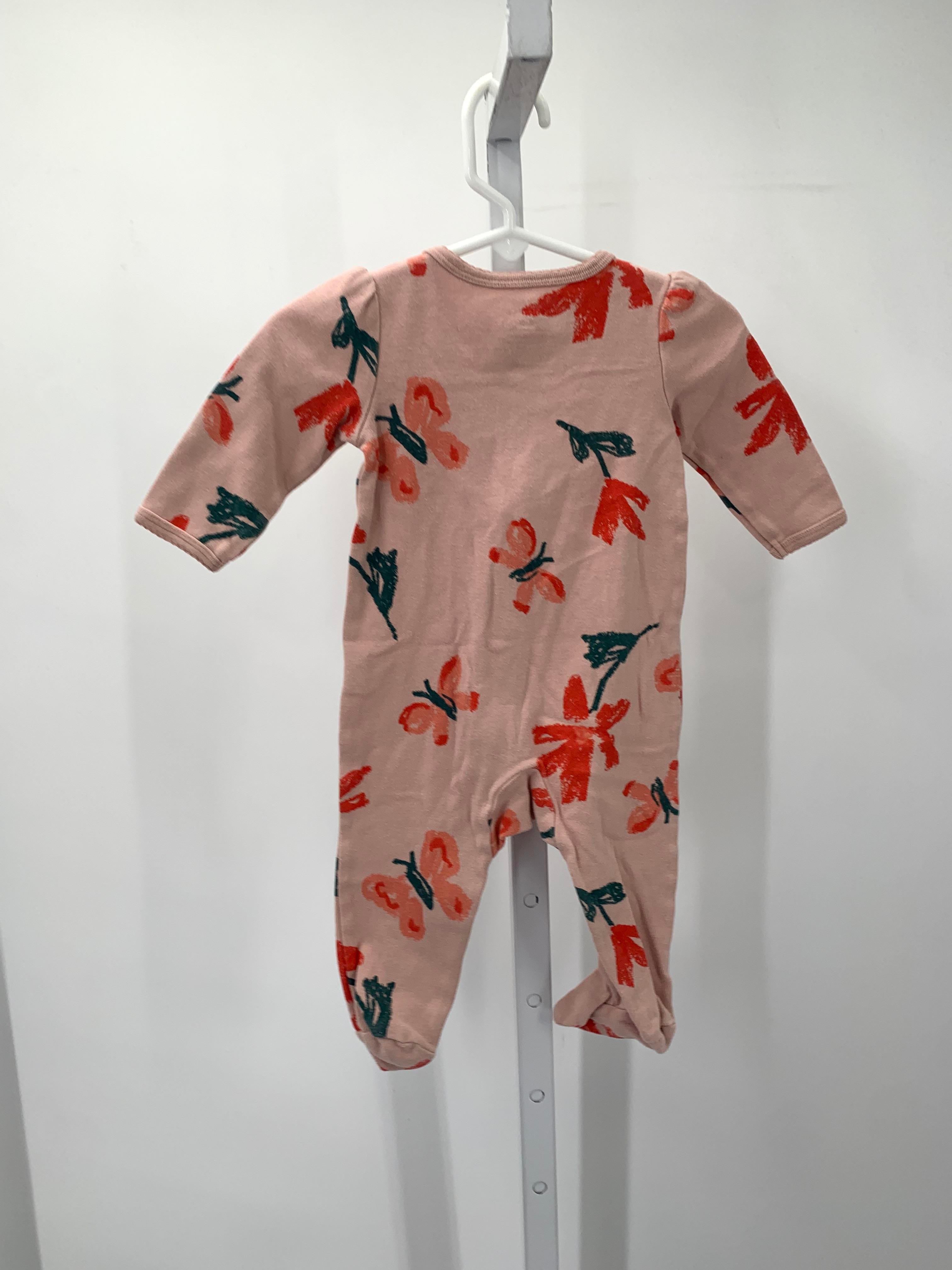 Carters Size 6 Months Girls Long Slv. Romper