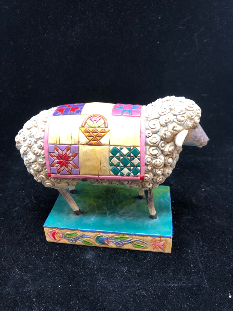 "PEACE IN THE VALLEY" JIM SHORE SHEEP.