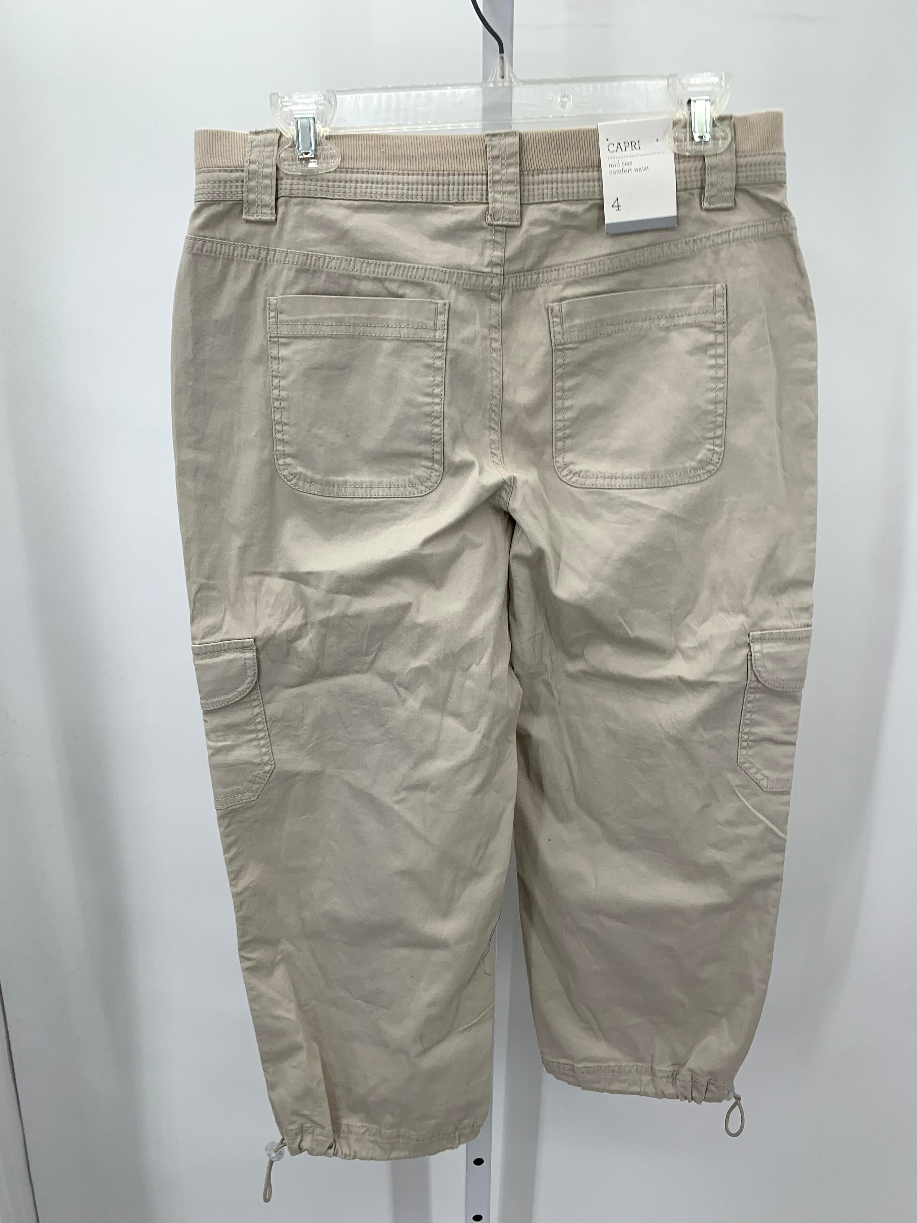 Style & Co. Size 4 Misses Capri Pants
