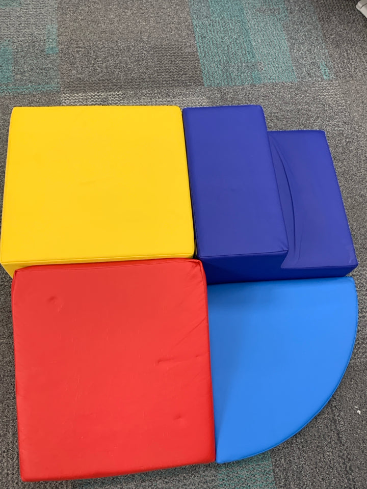 softscape tumble blocks 4 pieces multi color