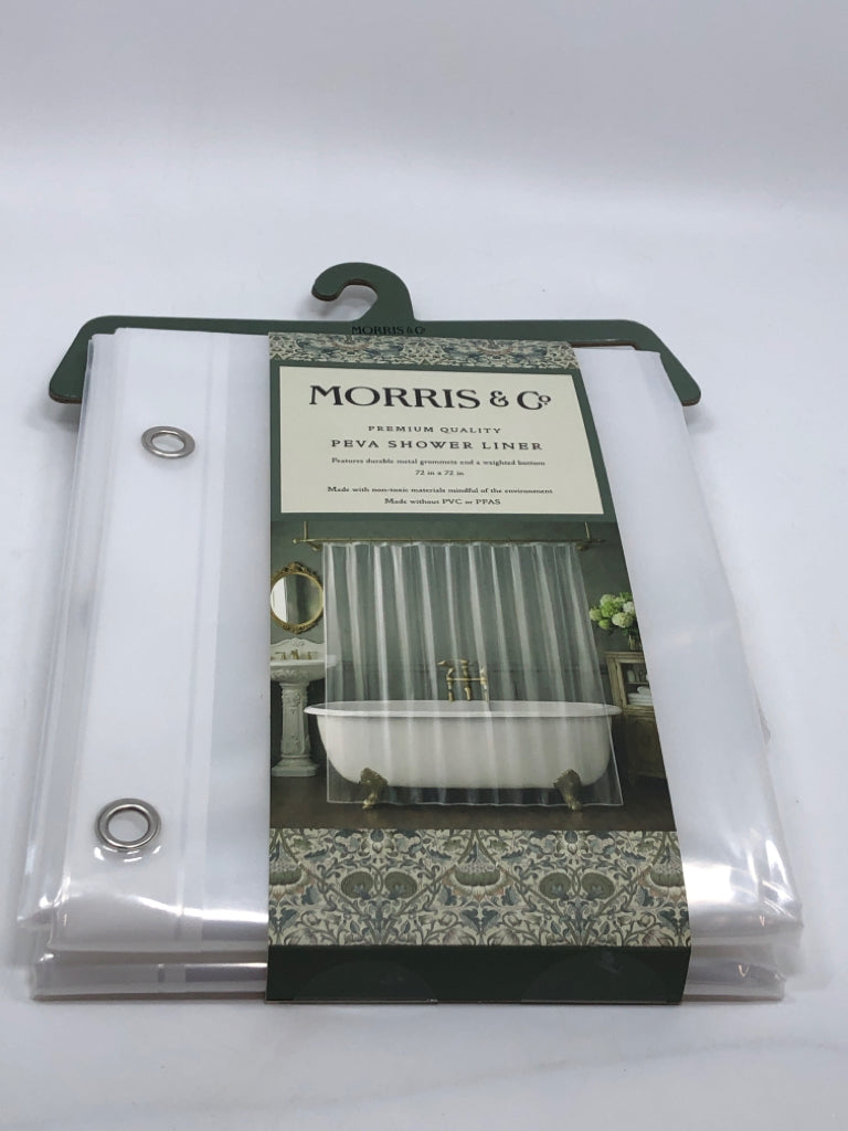 NIP MORRIS & CO PEVA SHOWER LINER.