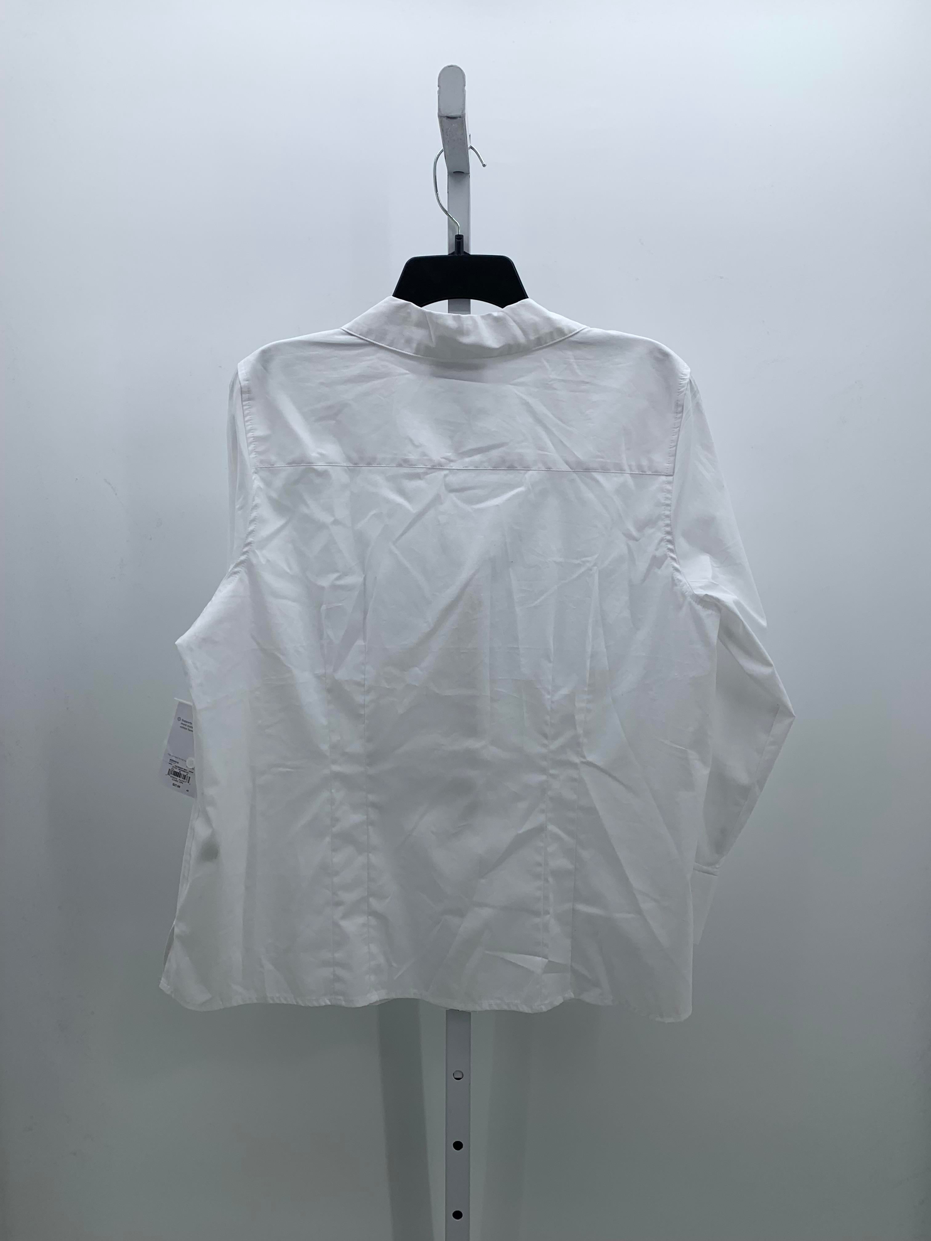 Croft & Barrow Size X Large Petite Petite Long Sleeve Shirt