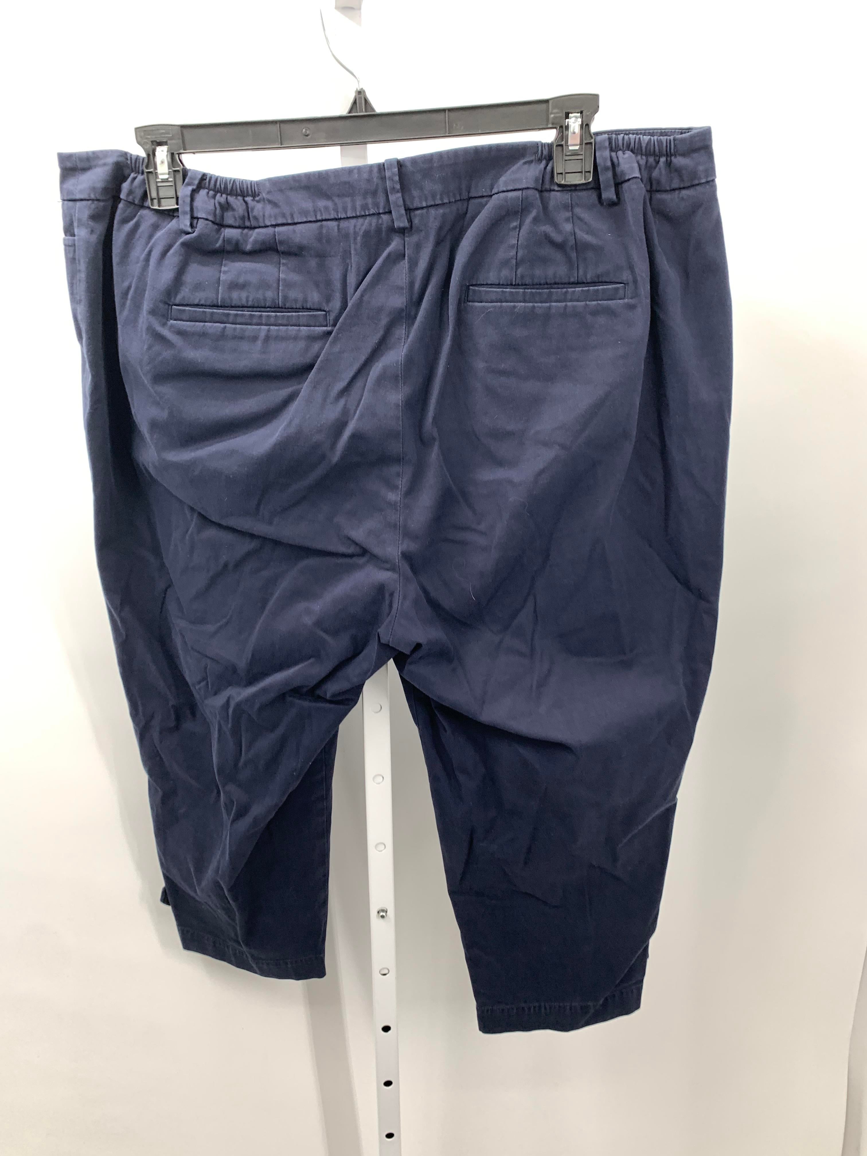 Talbots Size 18 W Womens Capri Pants