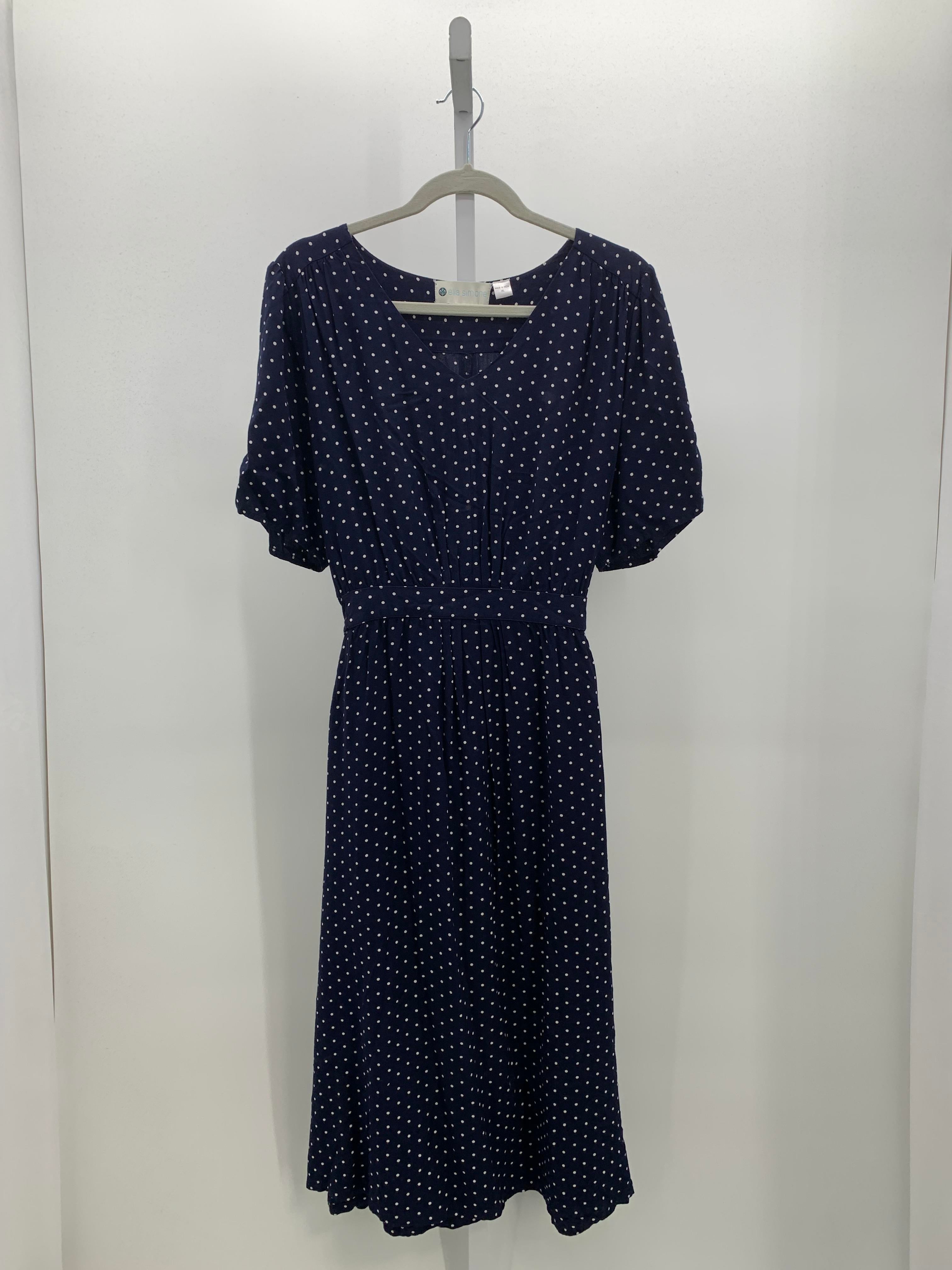 Size Extra Large Misses Short Sleeve Dress