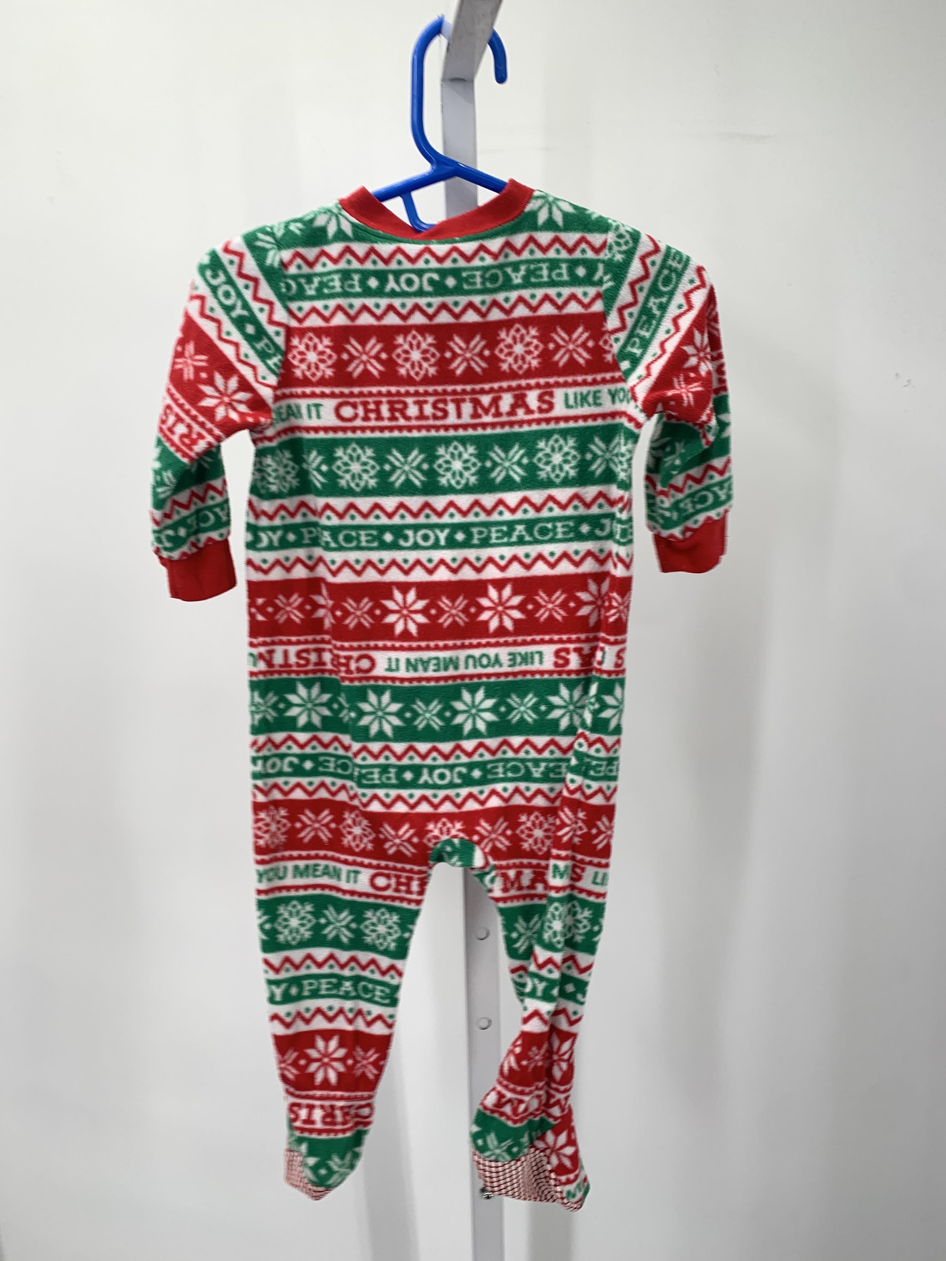 SLEEPER GREEN WHITE SNOWFLAKES CHEER, JAMMIES FOR YOUR FAMILIES