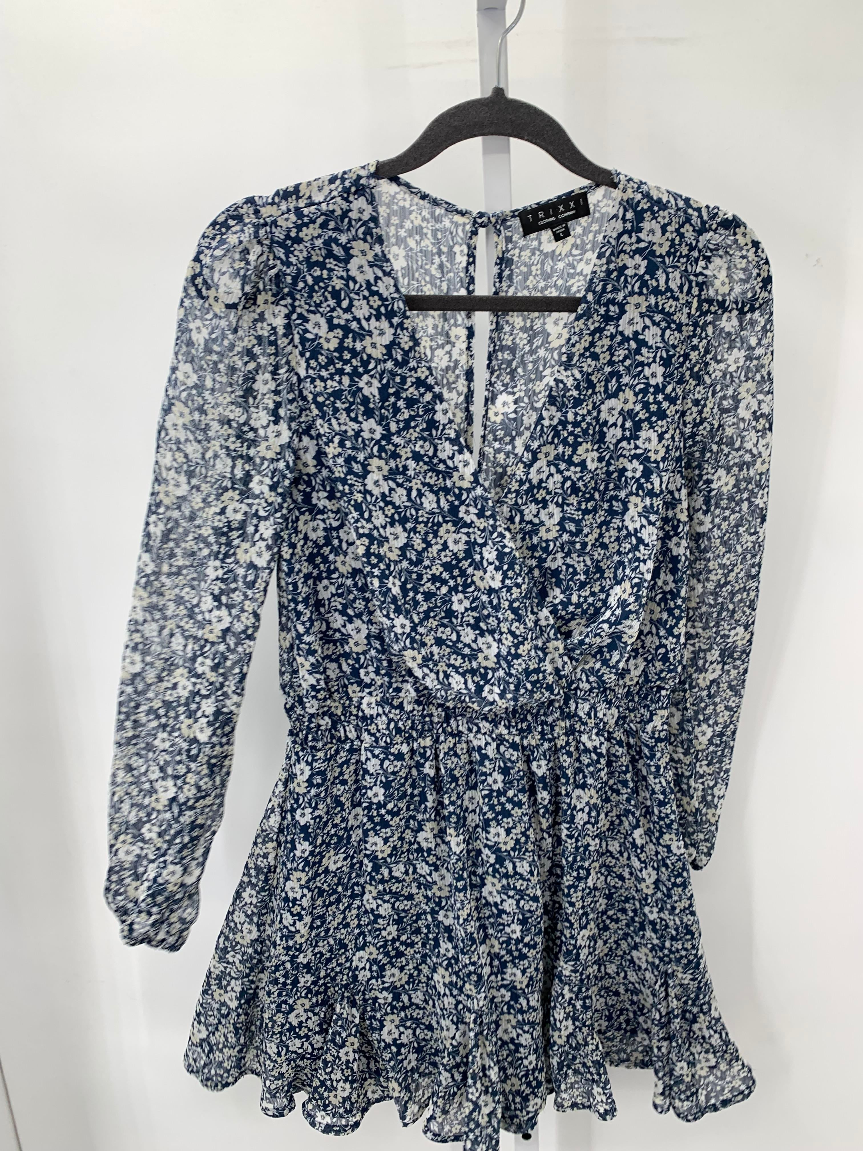 Trixxi Size Large Juniors Long Sleeve Dress