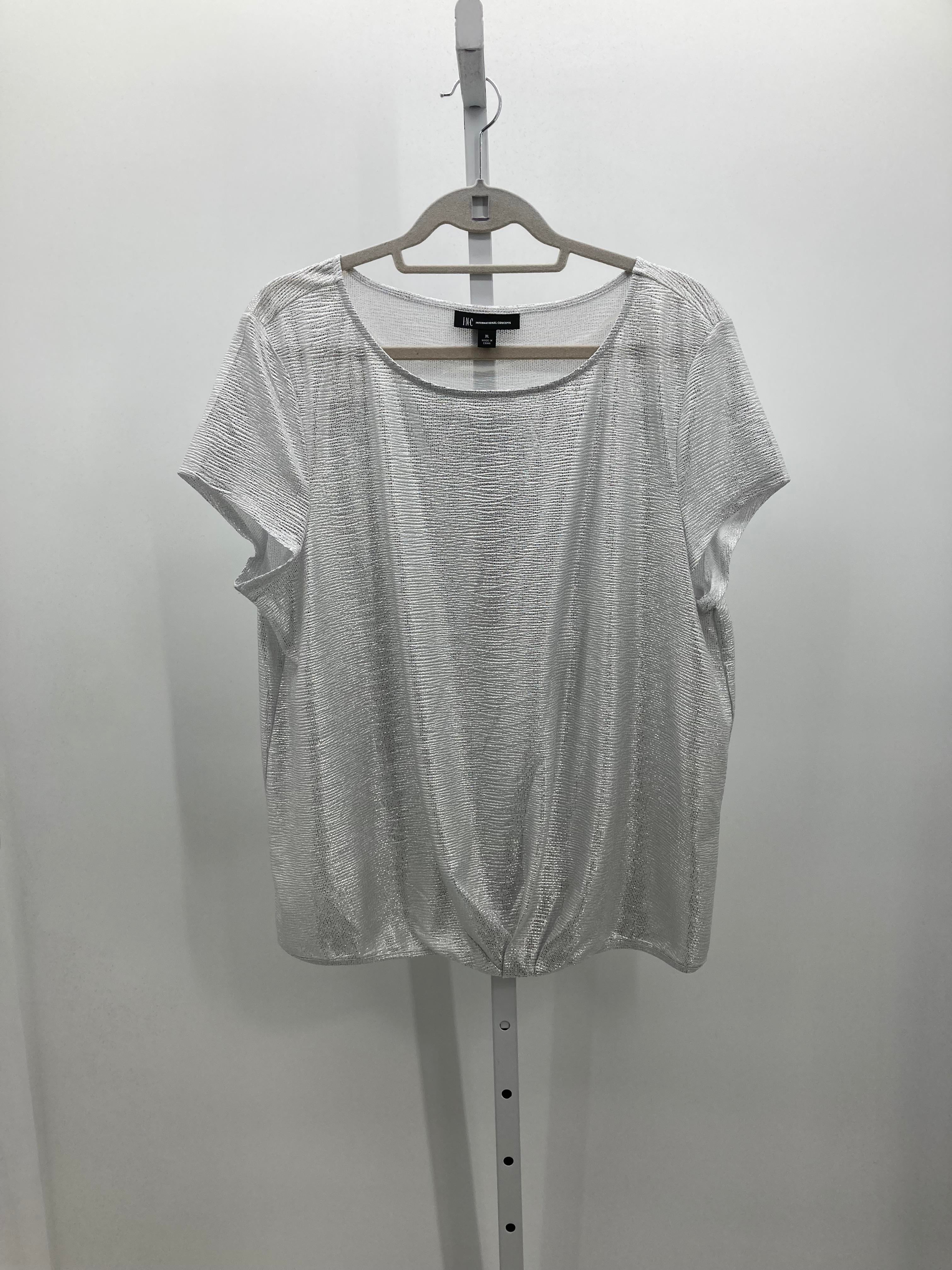 INC Size Extra Large Misses Short Sleeve Shirt