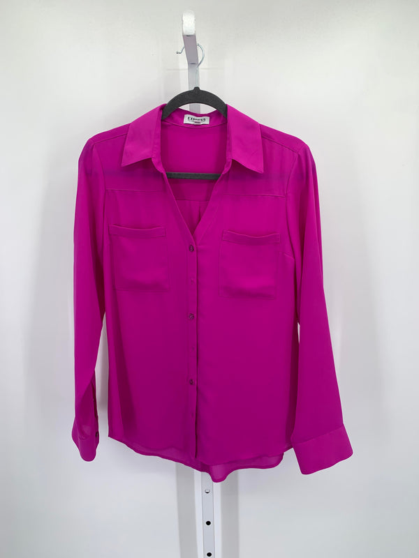 Express Size Medium Misses Long Sleeve Shirt