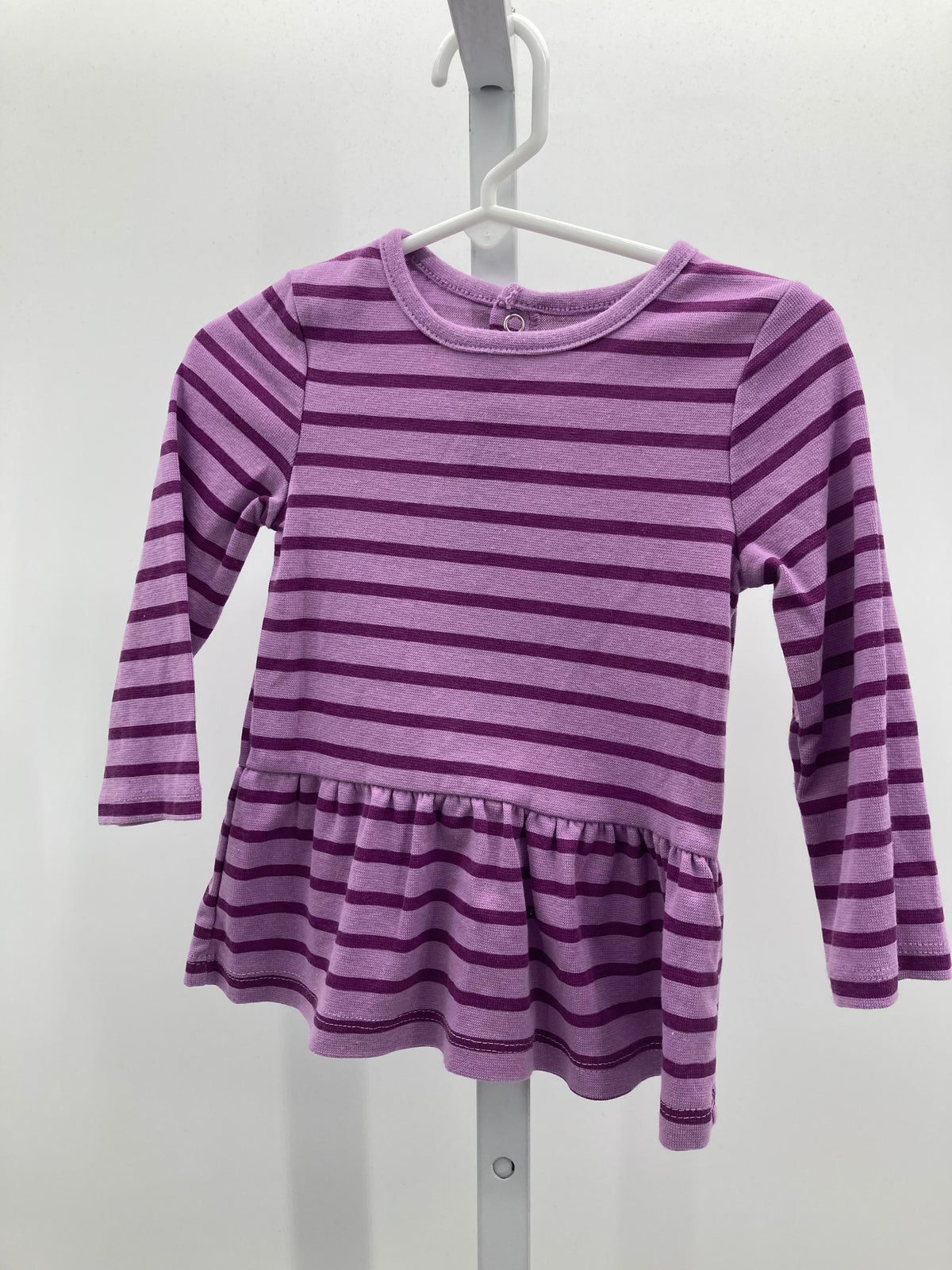 Hanes Size 18-24 Months Girls Long Sleeve Shirt
