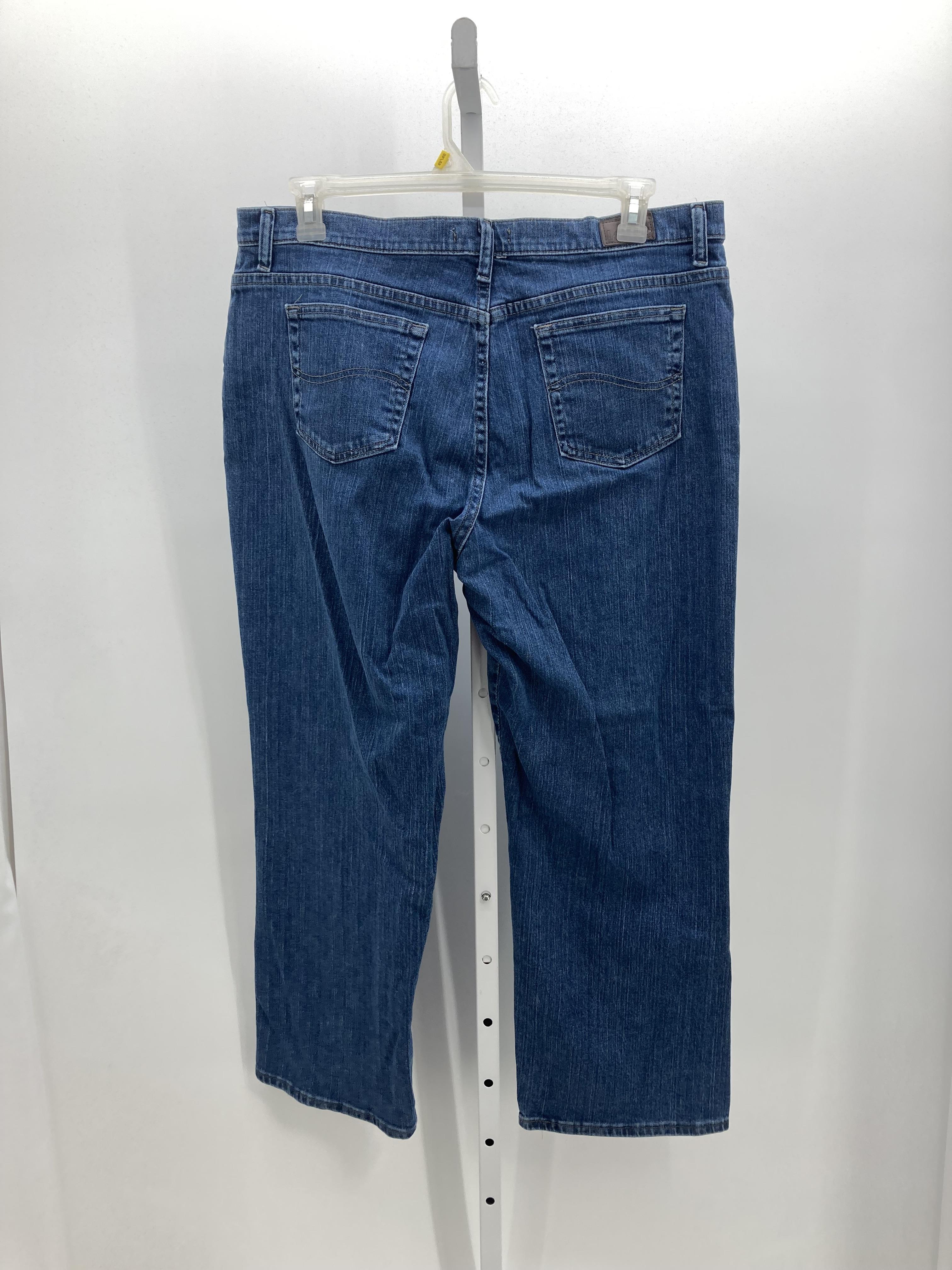Lee Size 18 Short Misses Jeans