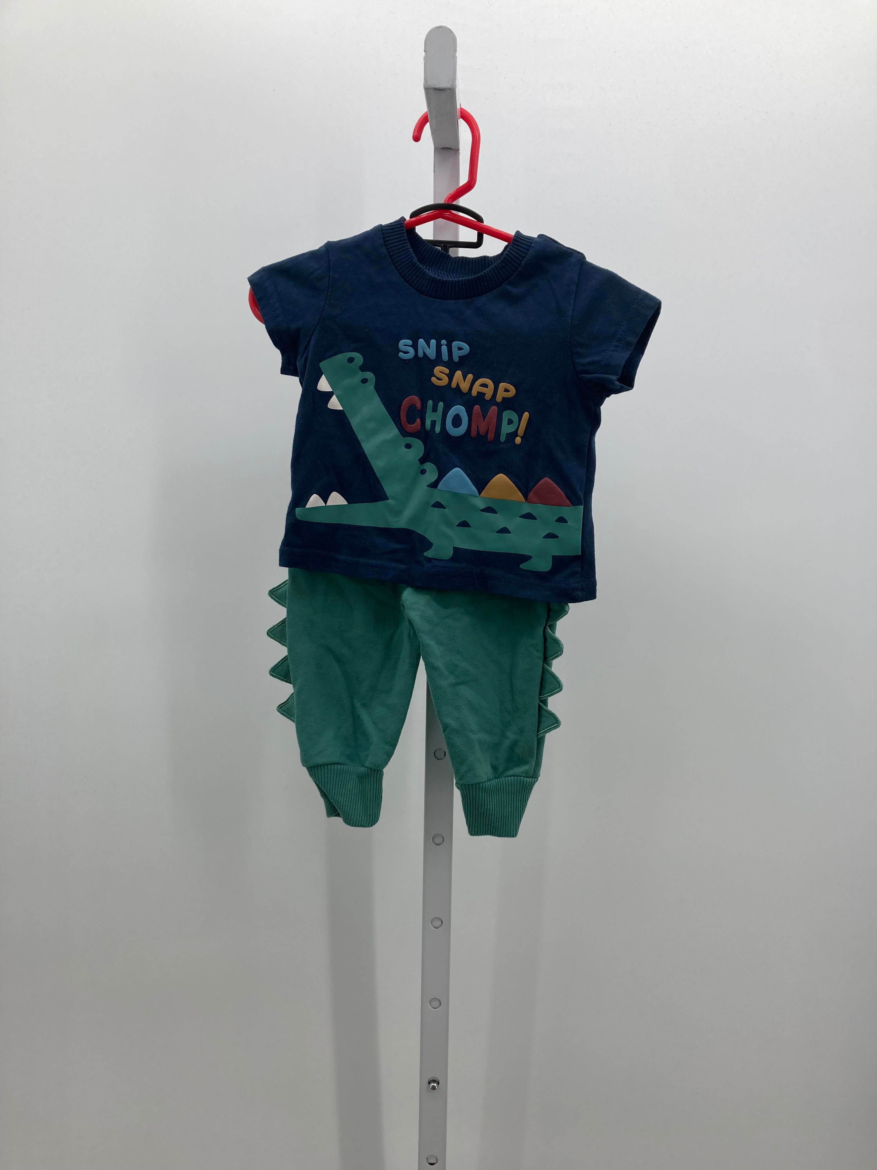 SNIP SNAP CHOMP TEE AND PANTS.
