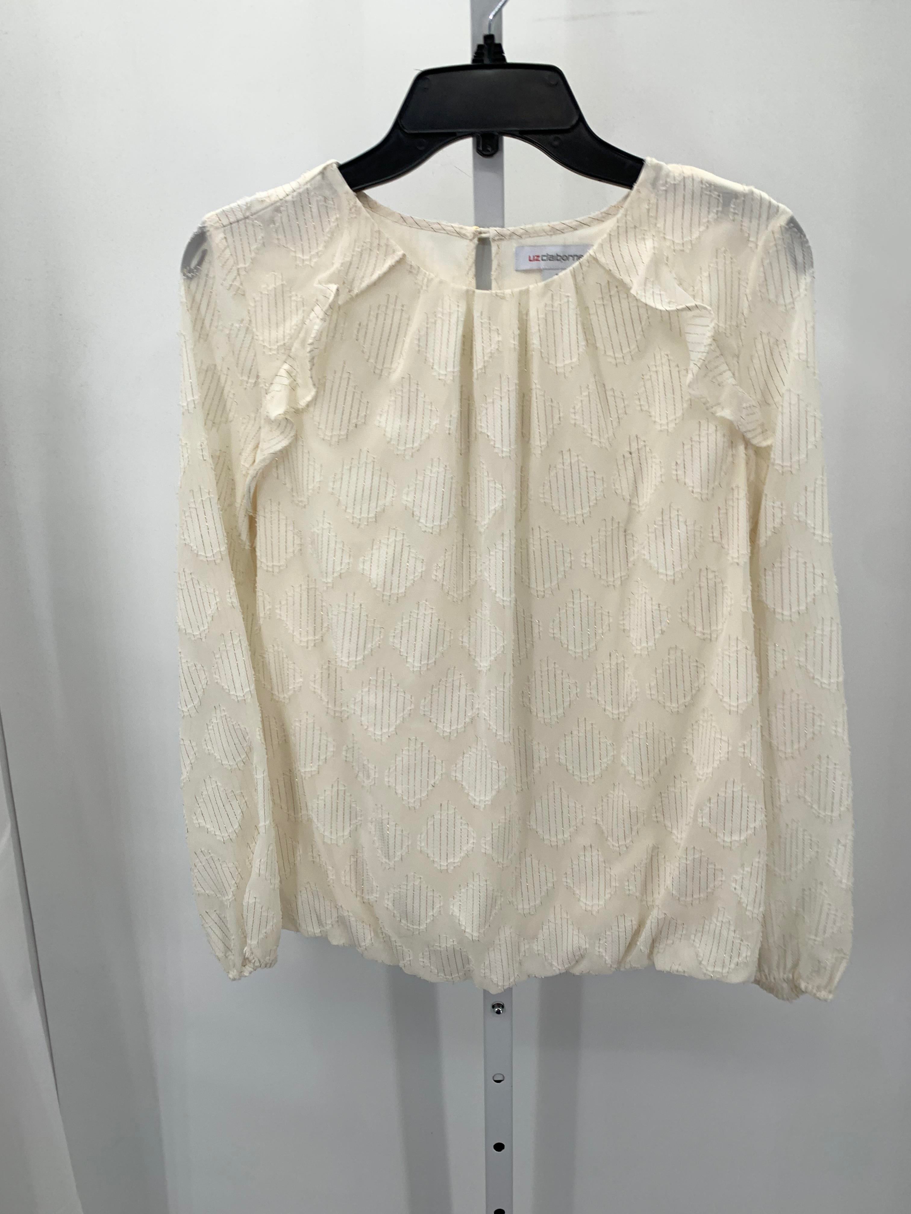 Liz Claiborne Size Small Misses Long Sleeve Shirt