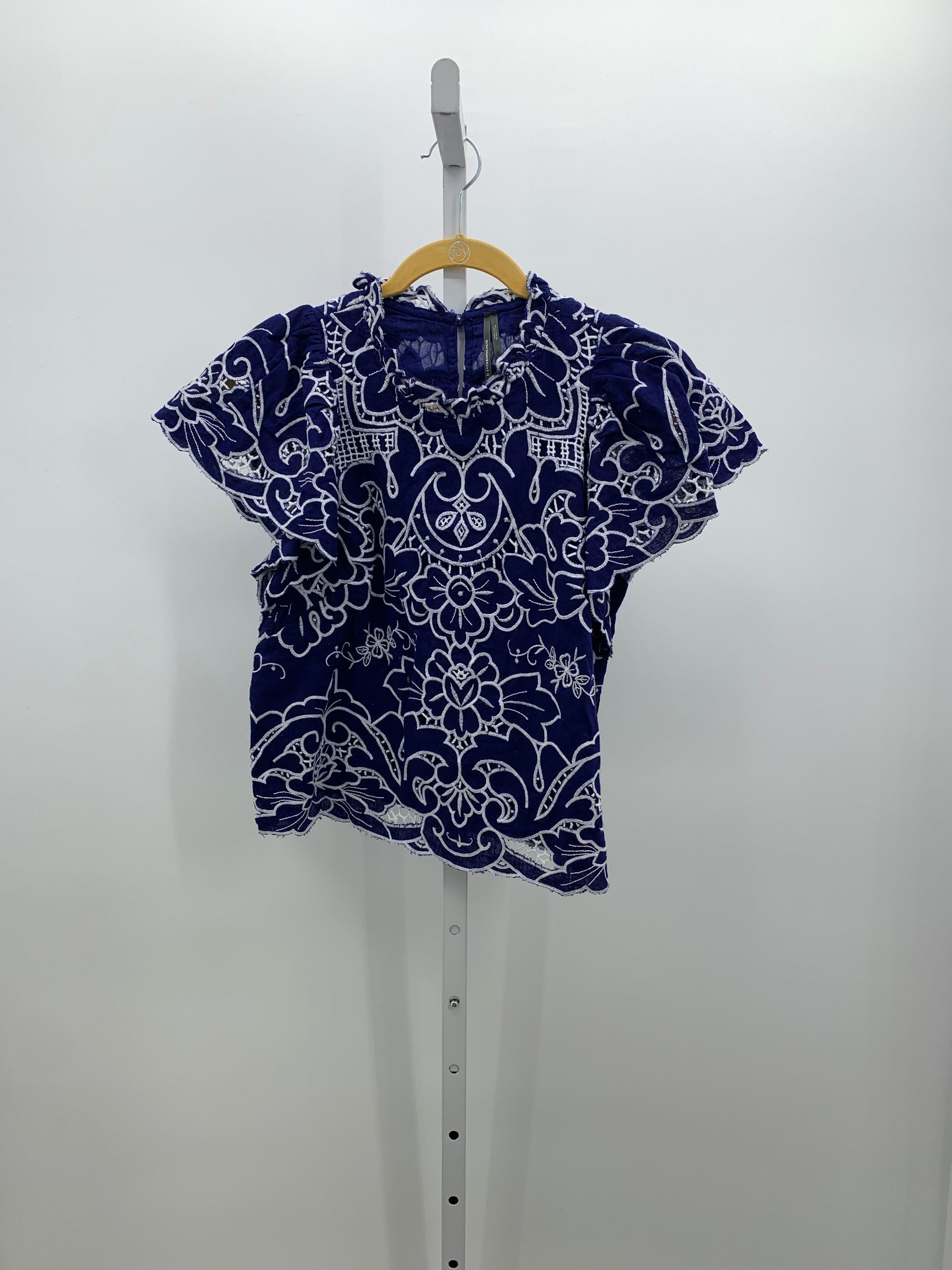 Anthropologie Size Small Misses Short Sleeve Shirt