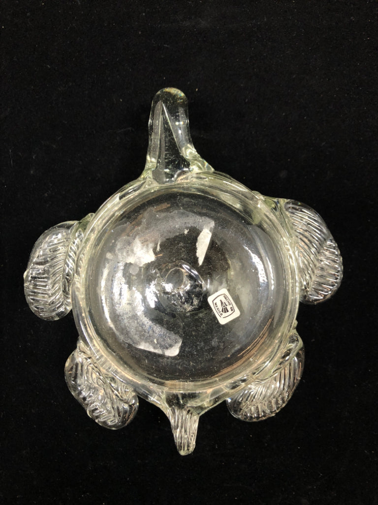 SM CLEAR GLASS TURTLE TERRARIUM.