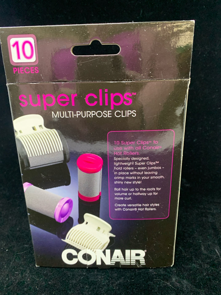 NIB SUPER CLIPS CONAIR.