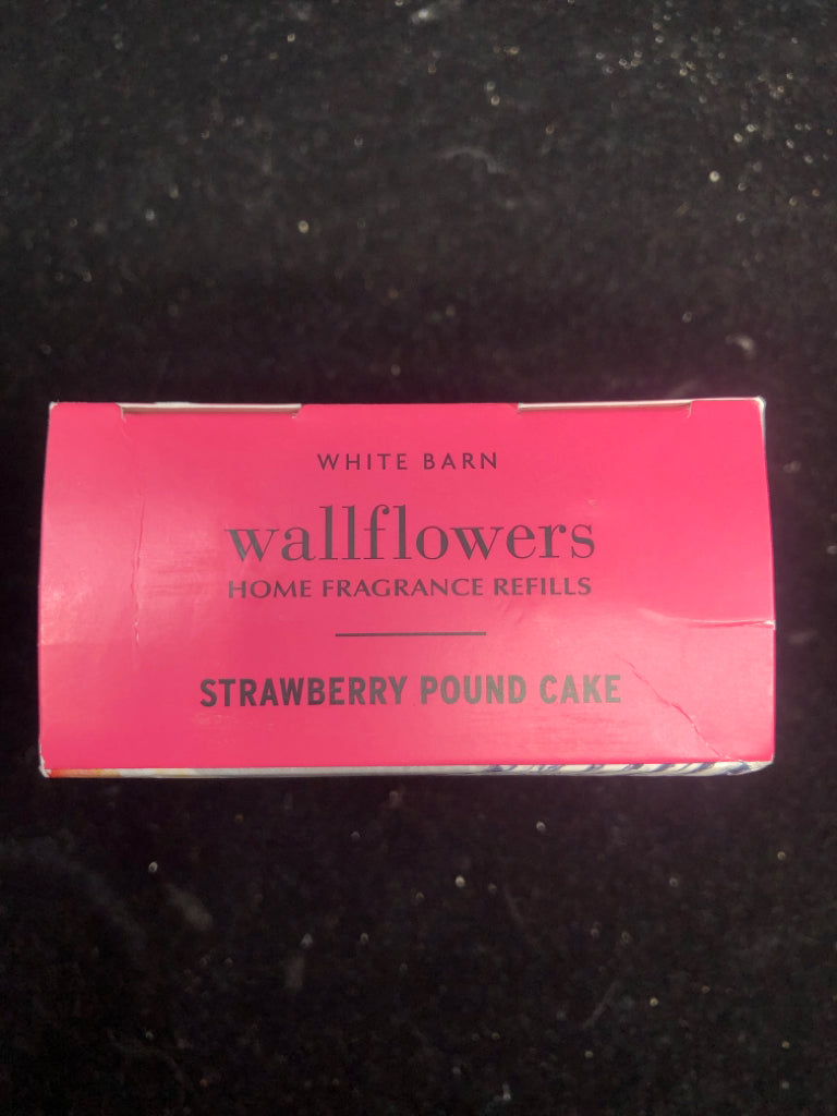 WHITE BARN STRAWBERRY POUNDCAKE WALLFLOWER REFILLS.