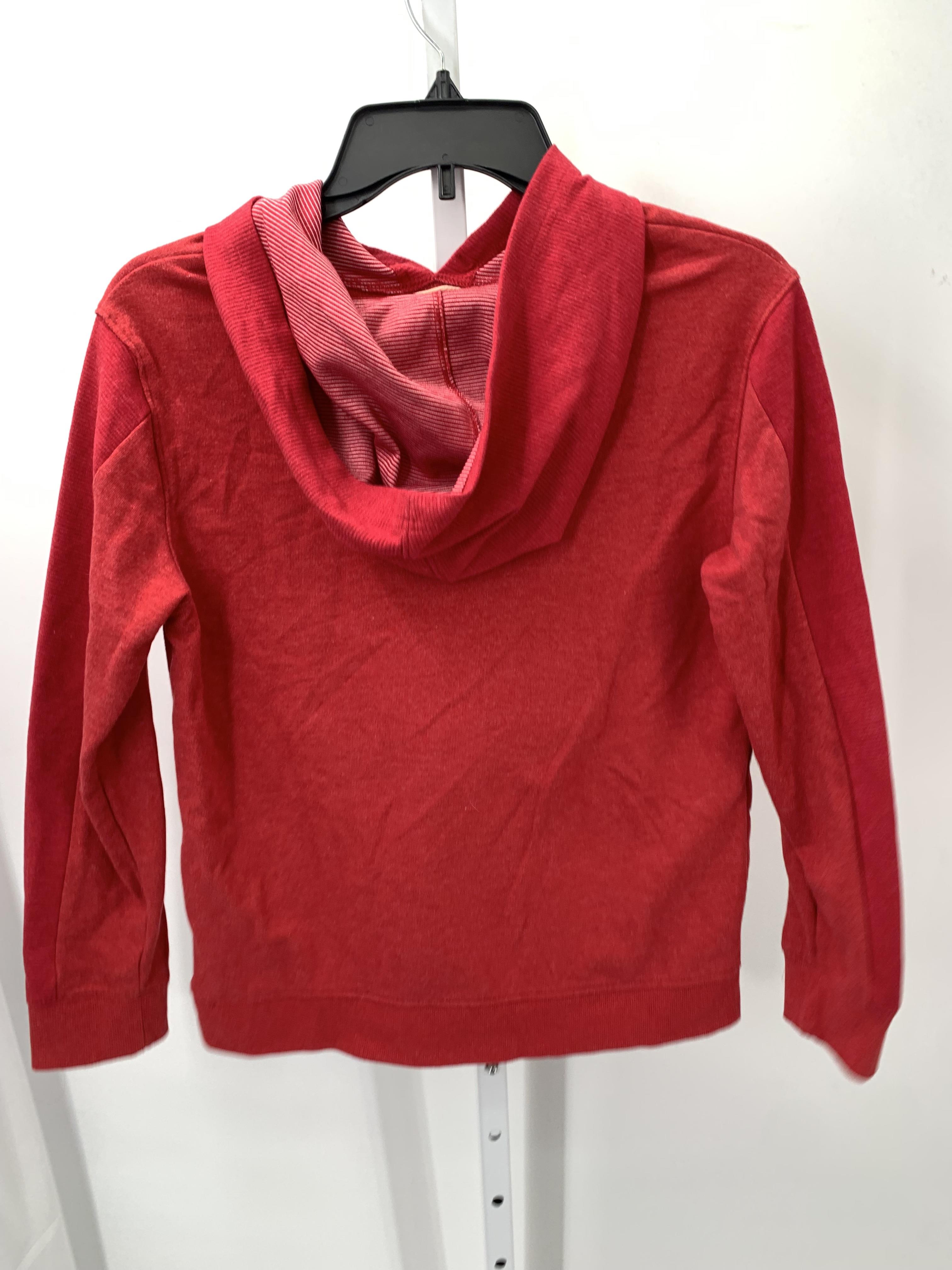 WHITE STRIPES HOODED KNIT