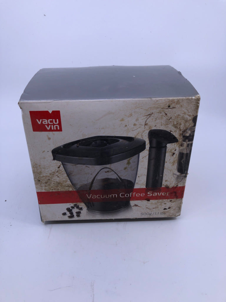 NIB VACUUM COFFEE SAVER CONTAINER