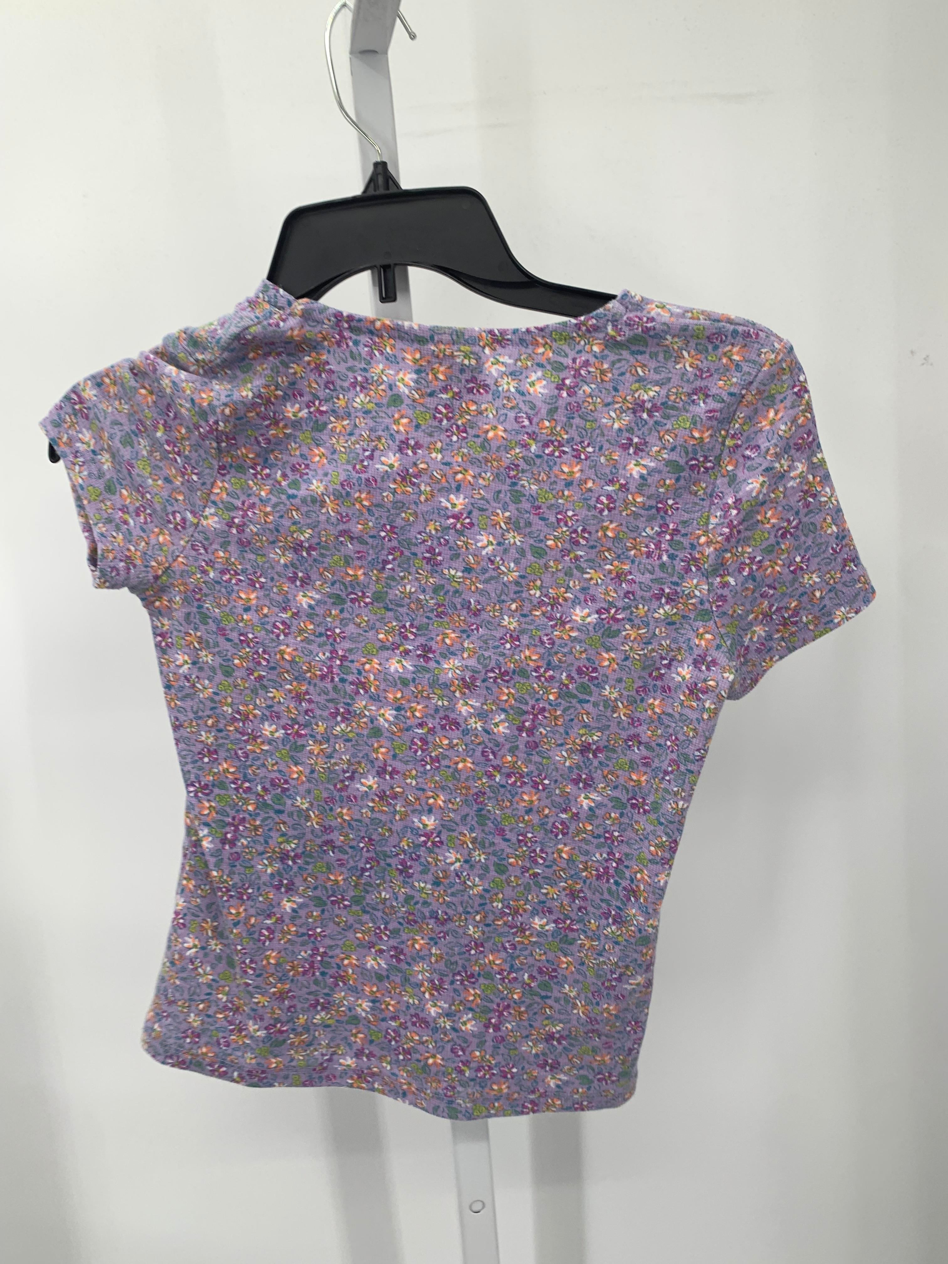 Thereabouts Size 14 Girls Short Sleeve Shirt