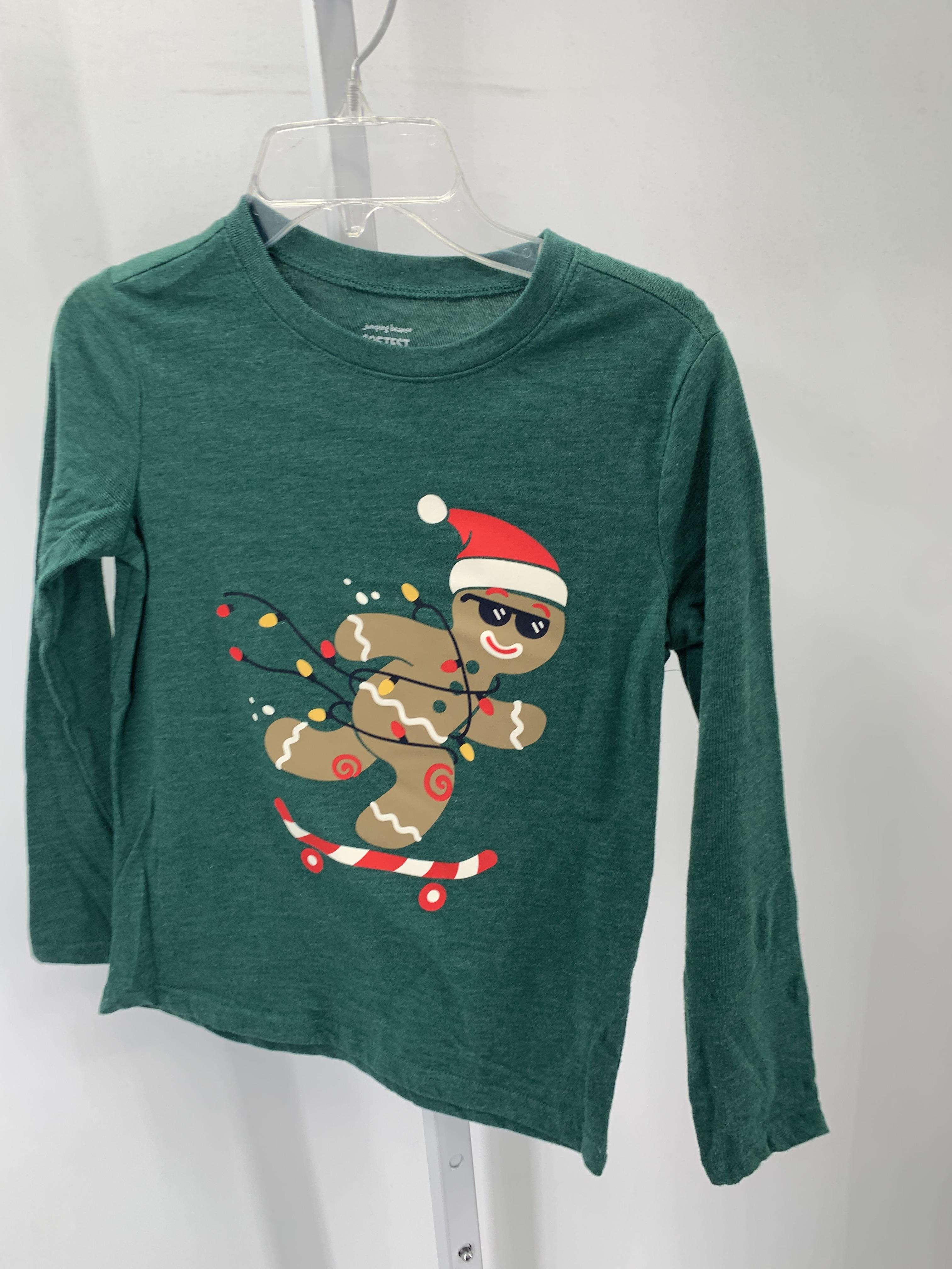 LONG SLV SHIRT GINGER BREAD MAN