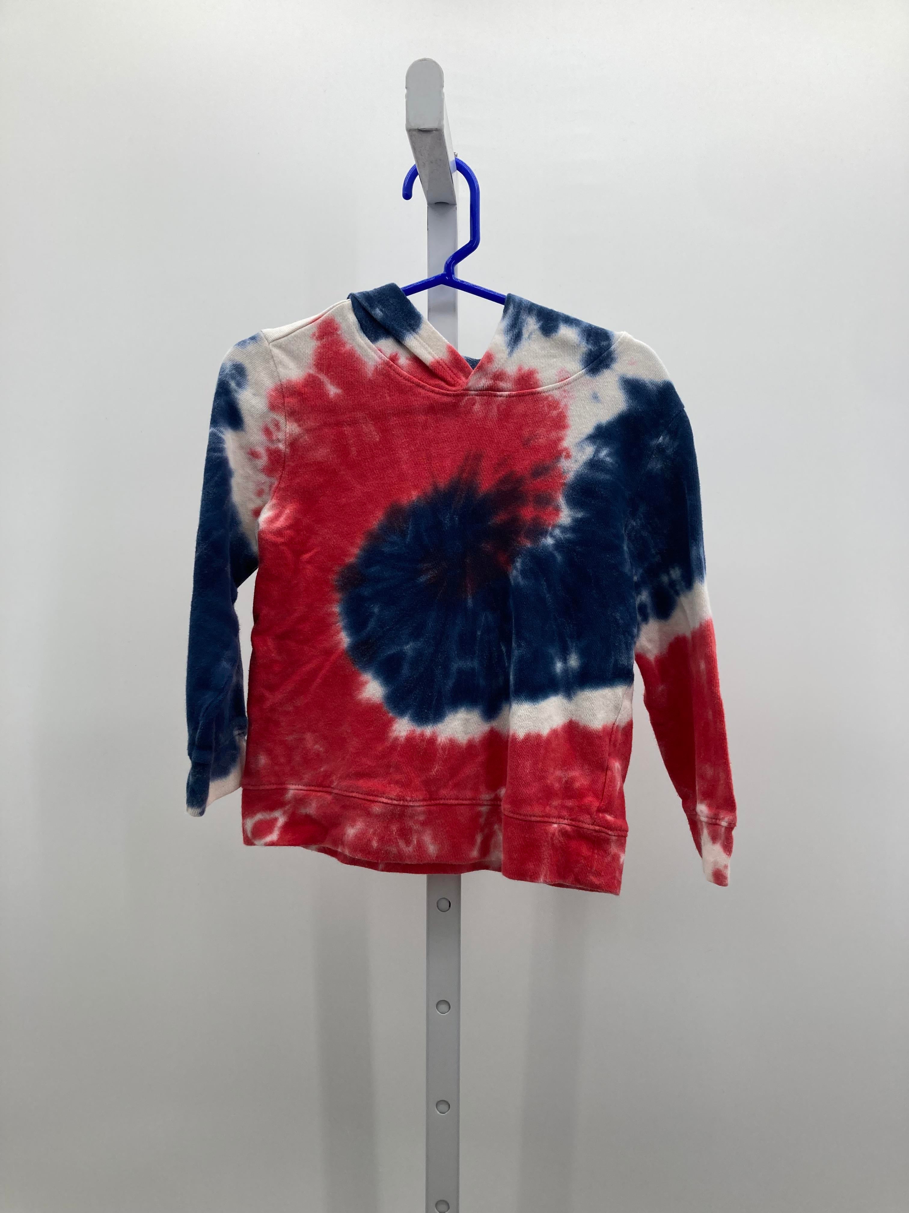 RED WHITE TIE DYE