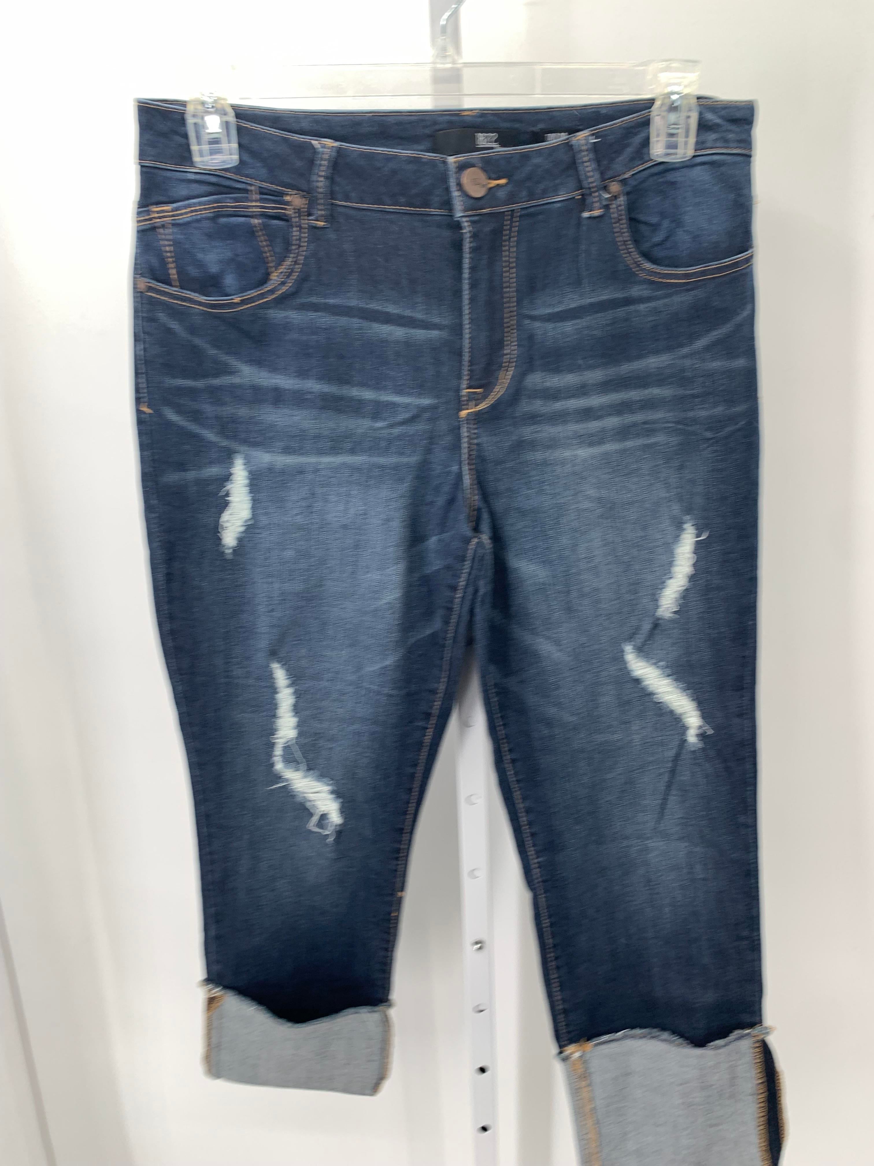 1822 Size 14 Misses Cropped Jeans