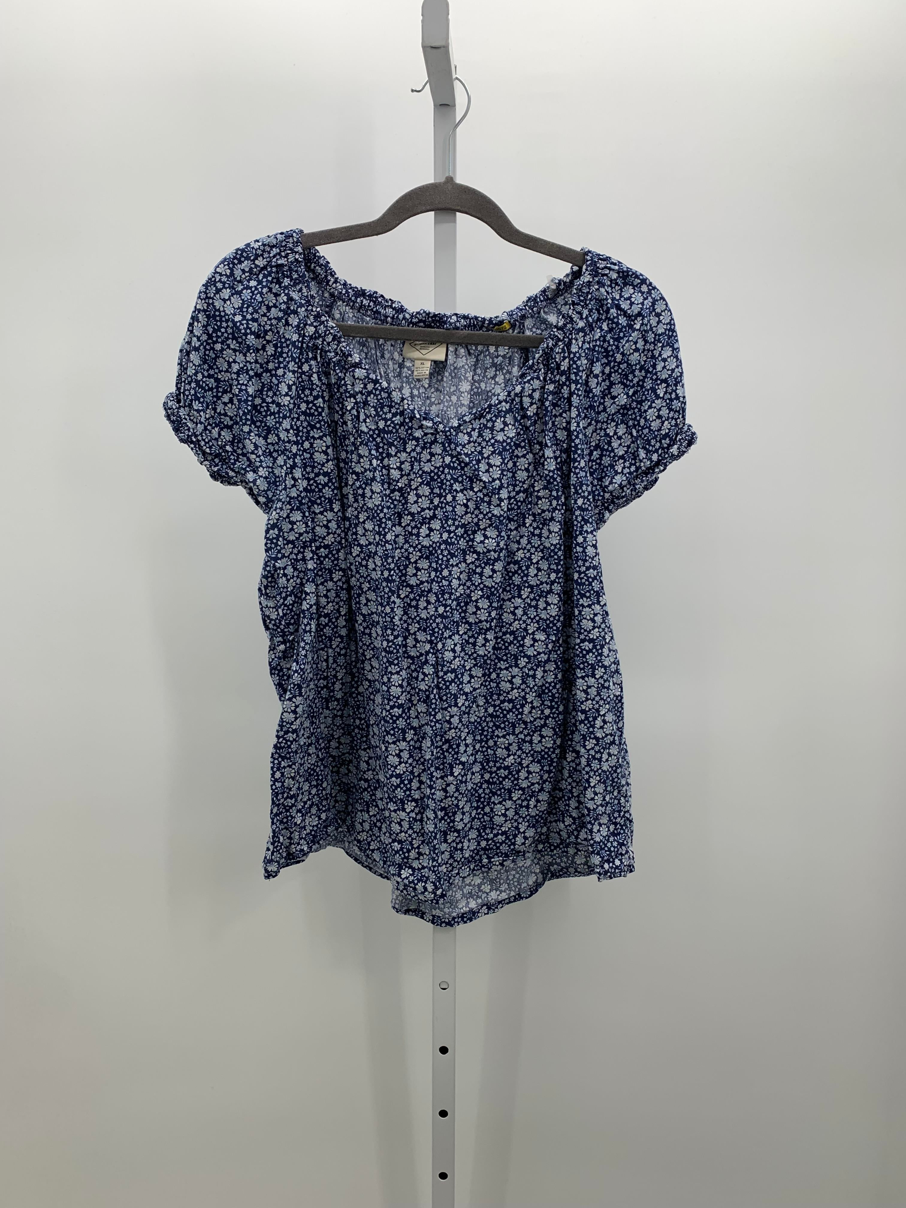 St. Johns Bay Size Extra Large Misses Short Sleeve Shirt