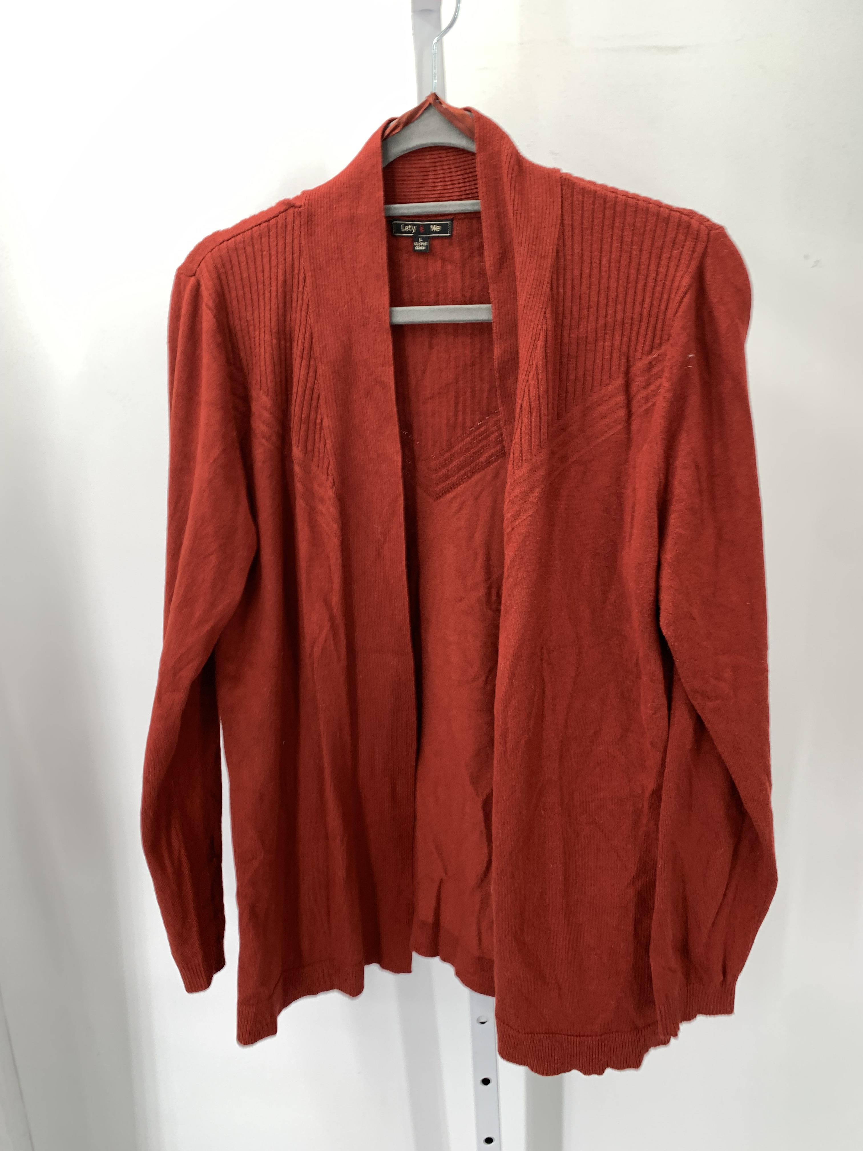 Lety & Me Size Large Misses Cardigan