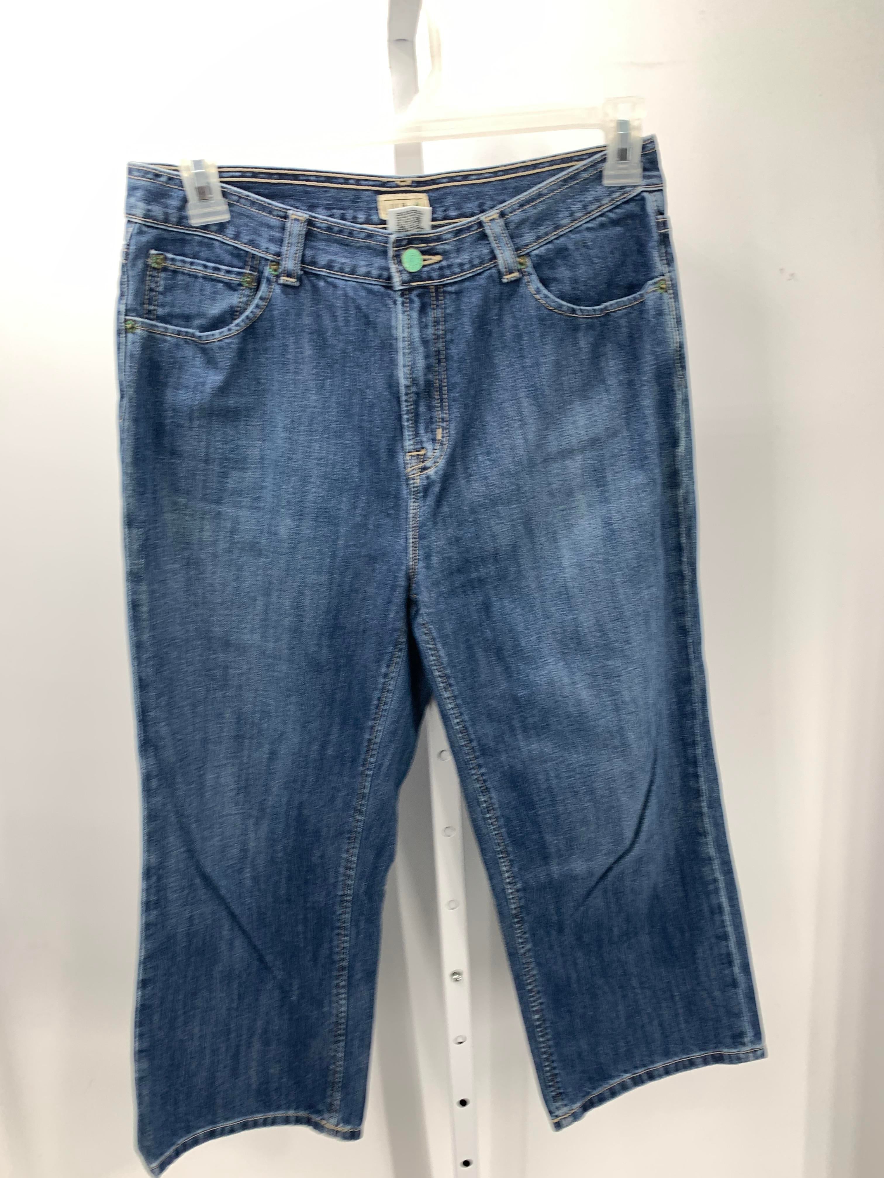 LL Bean Size 12 Misses Jeans