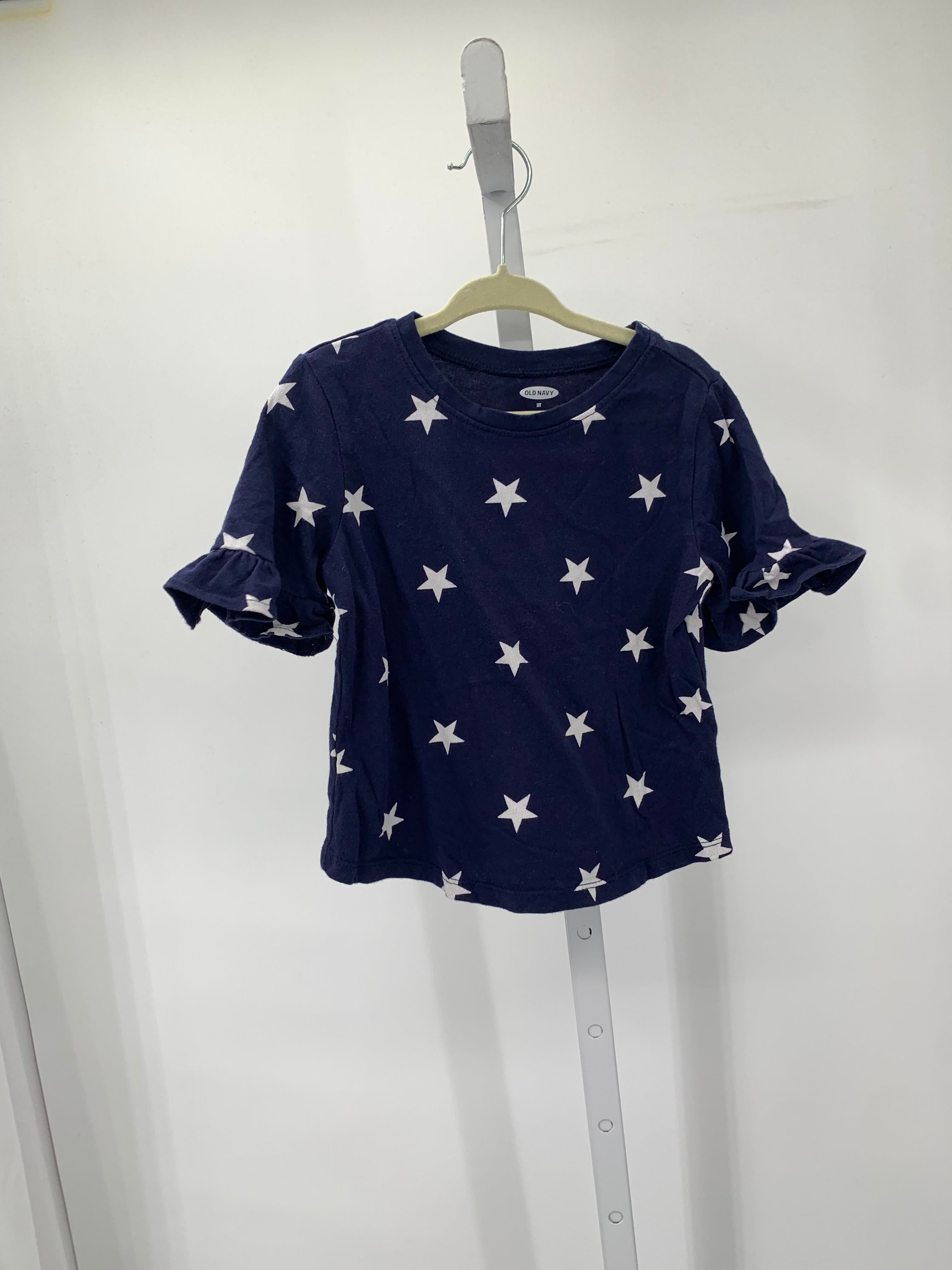 Old Navy Size 3T Girls Short Sleeve Shirt