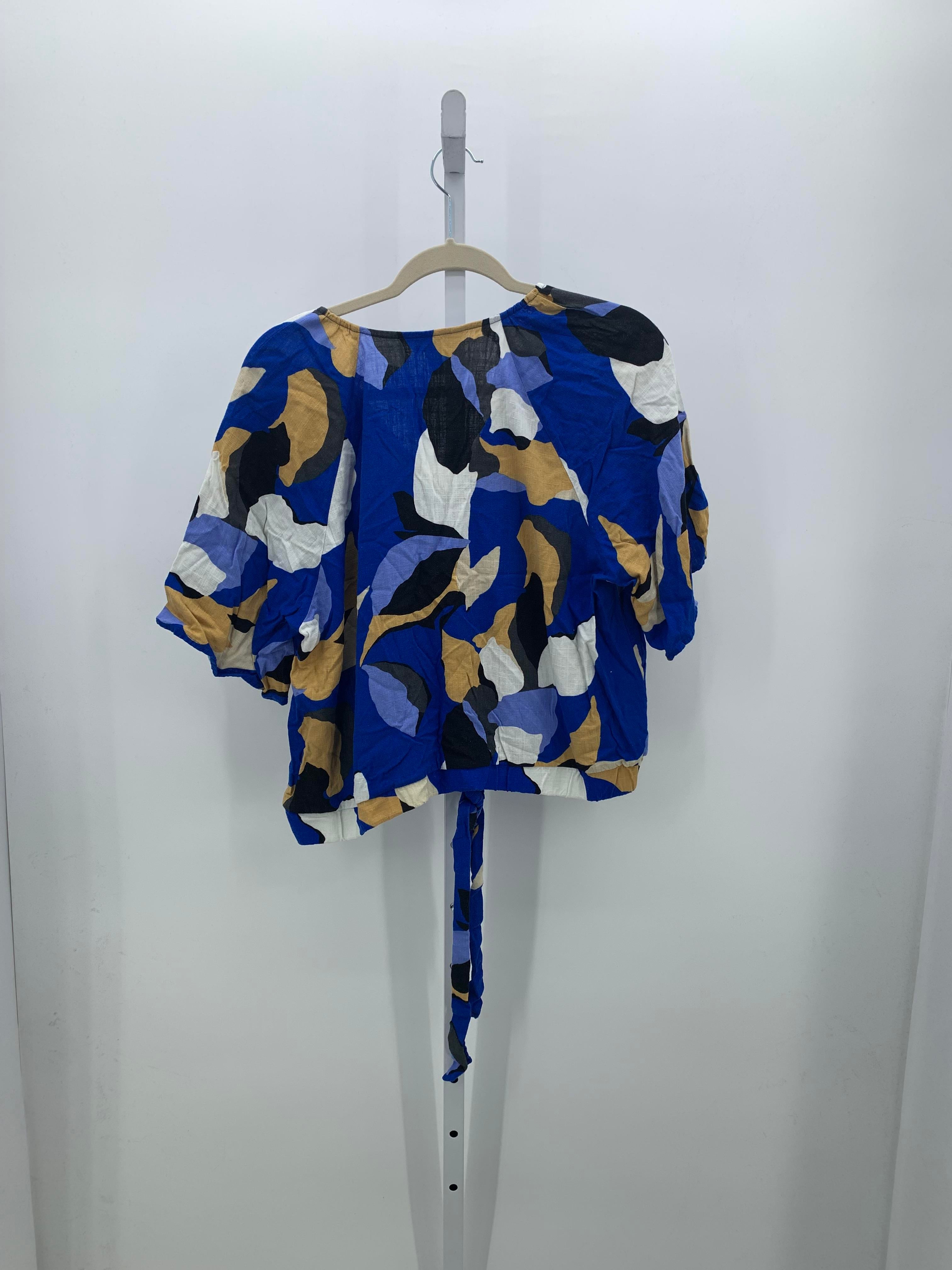 Nine West Size Extra Large Misses Short Sleeve Shirt